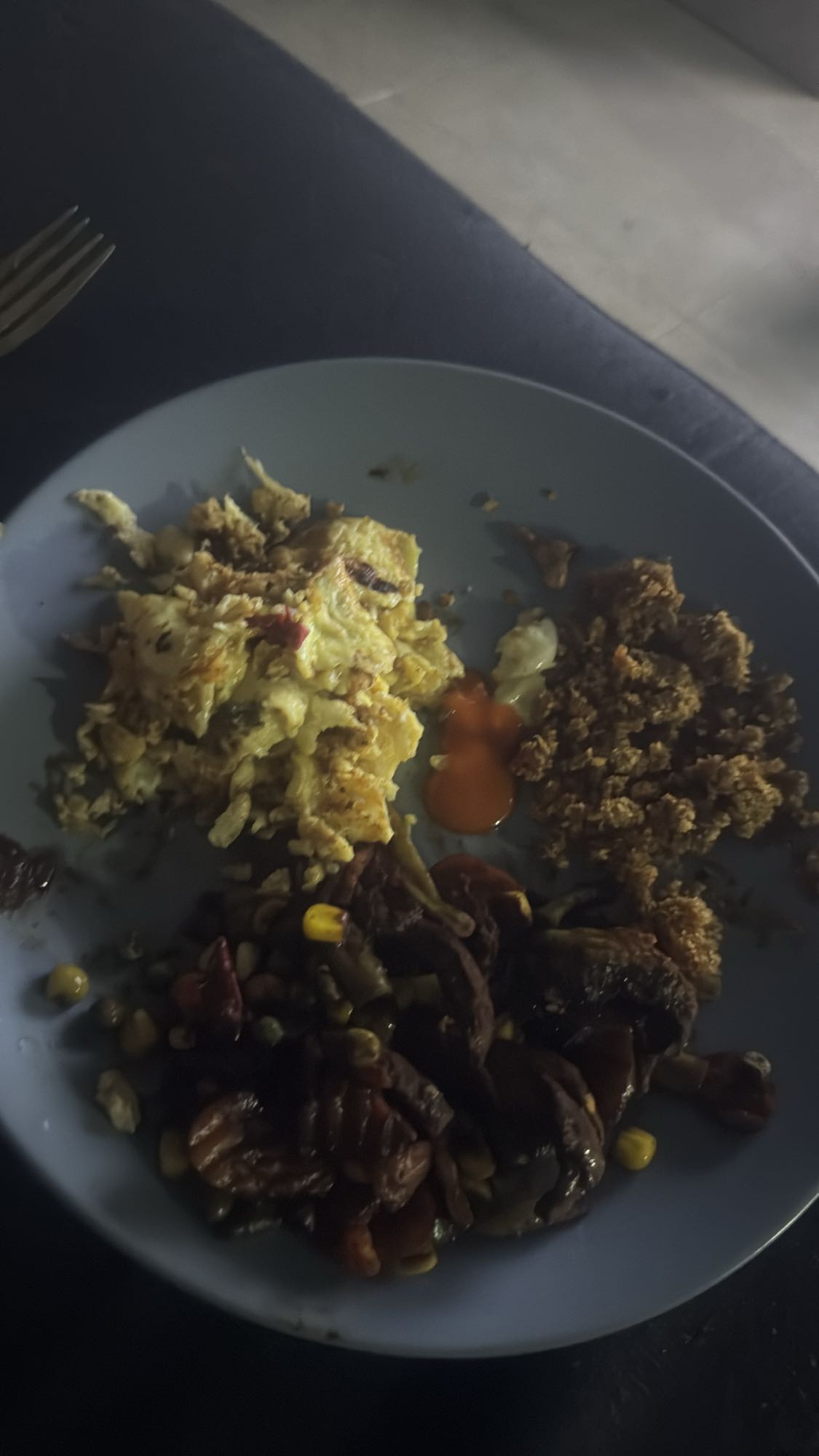 Scramble and Veggie Mix