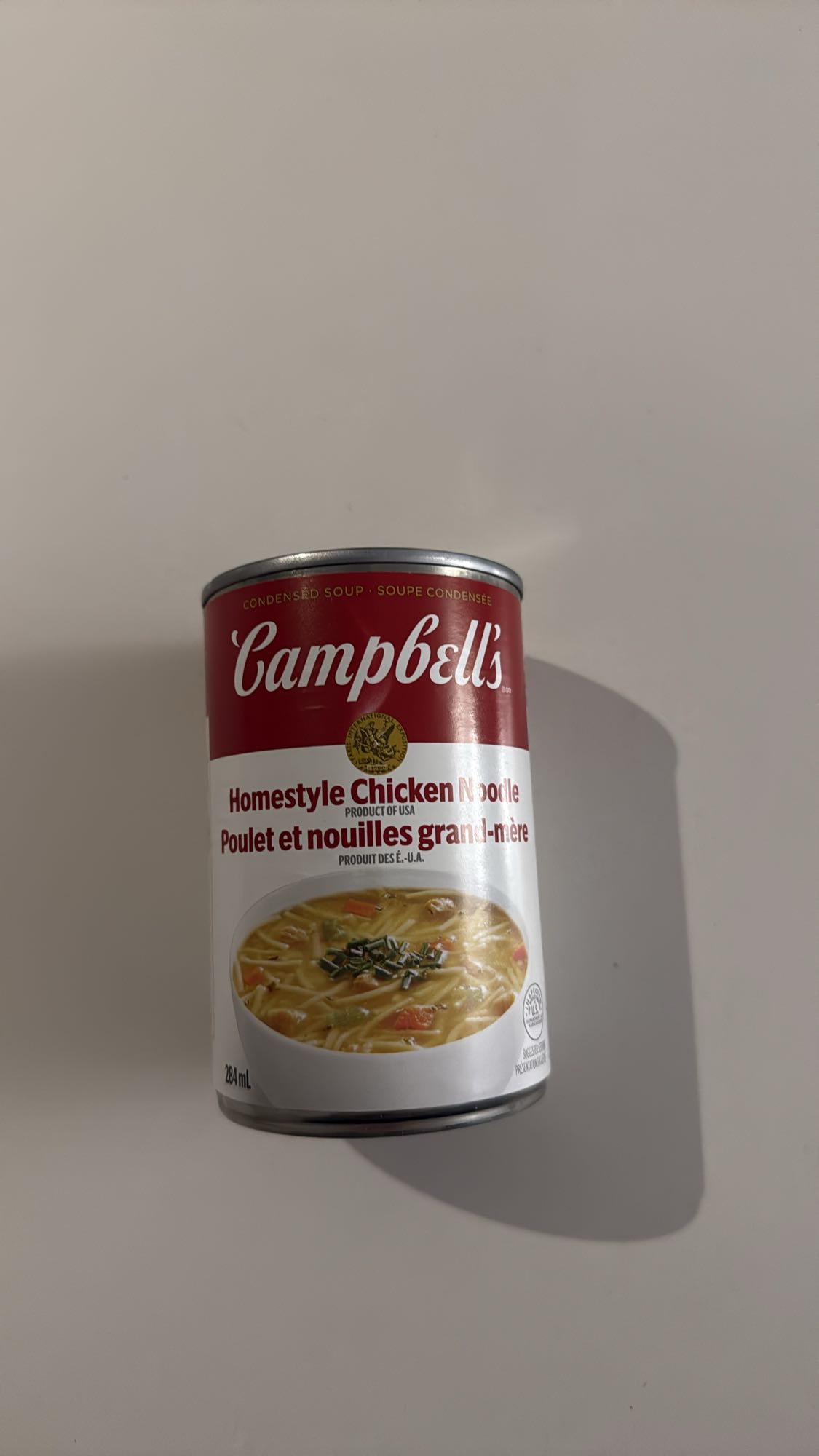 Soupe poulet nouilles