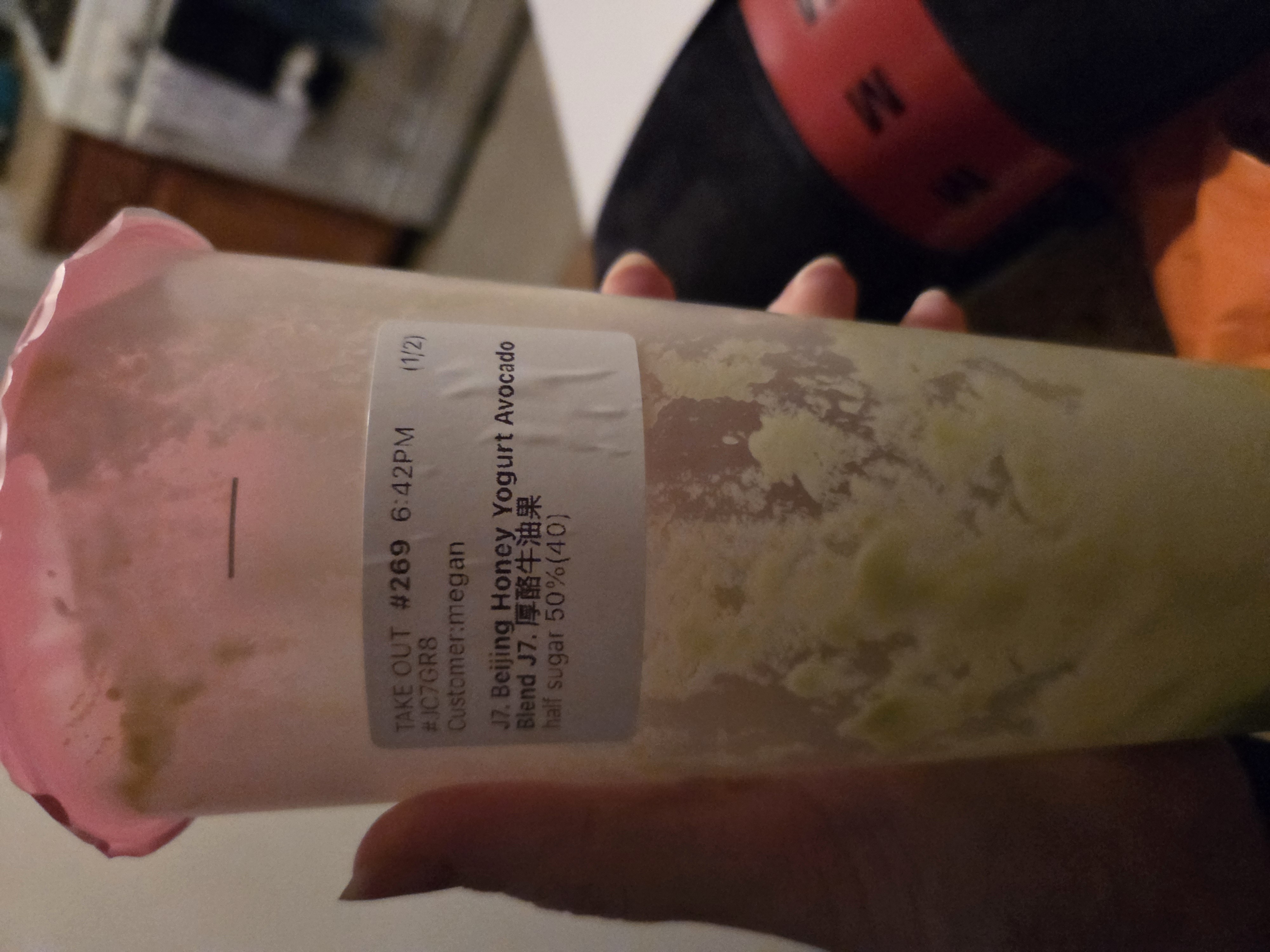 Honey Yogurt Avocado