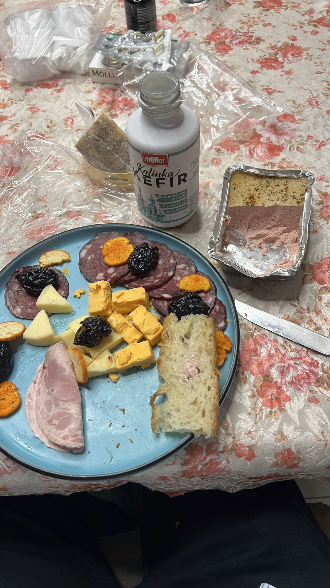 Platou rece cu kefir