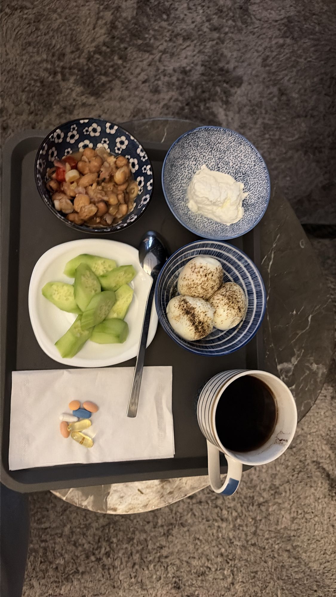 Protein-rich breakfast