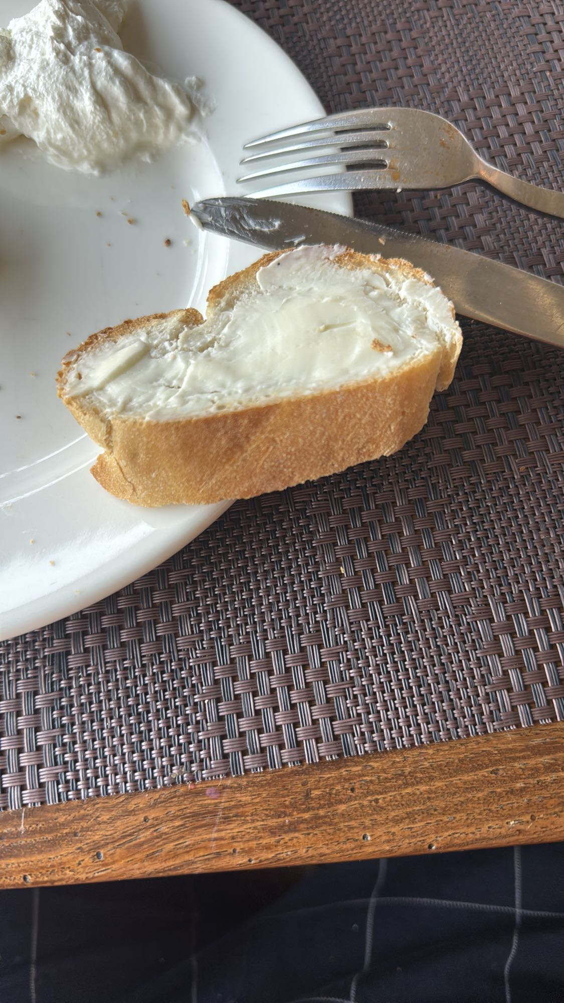 хлеб с маслом