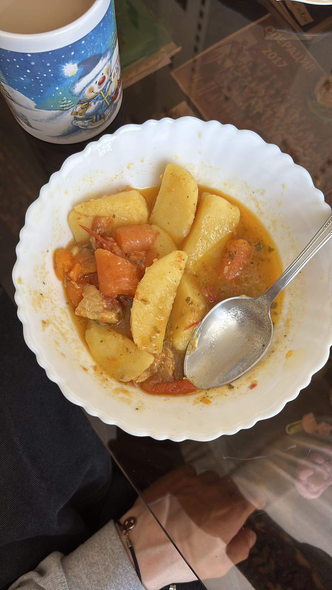 тушёные овощи с мясом