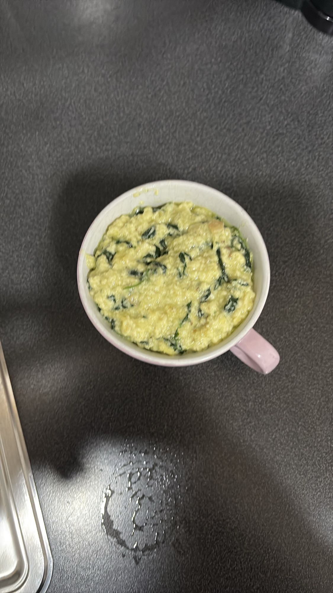 Eggerøre med spinat