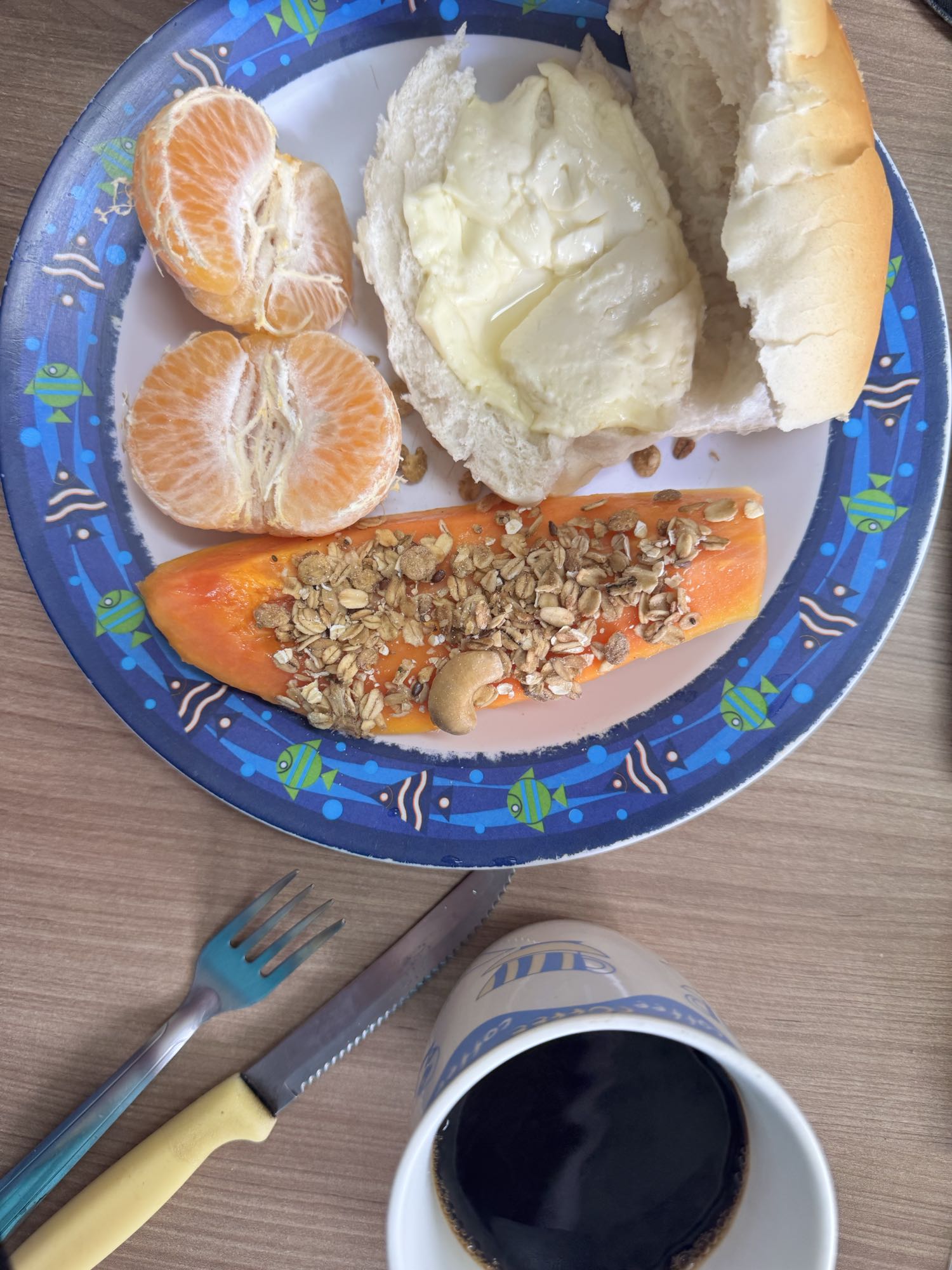 Café da manhã tropical