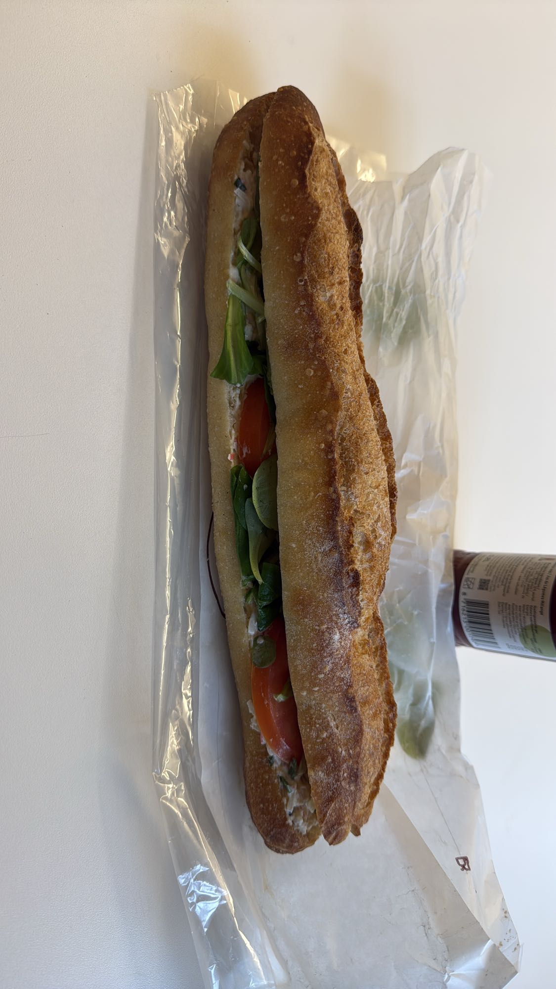 Surimi Egg Baguette Sandwich