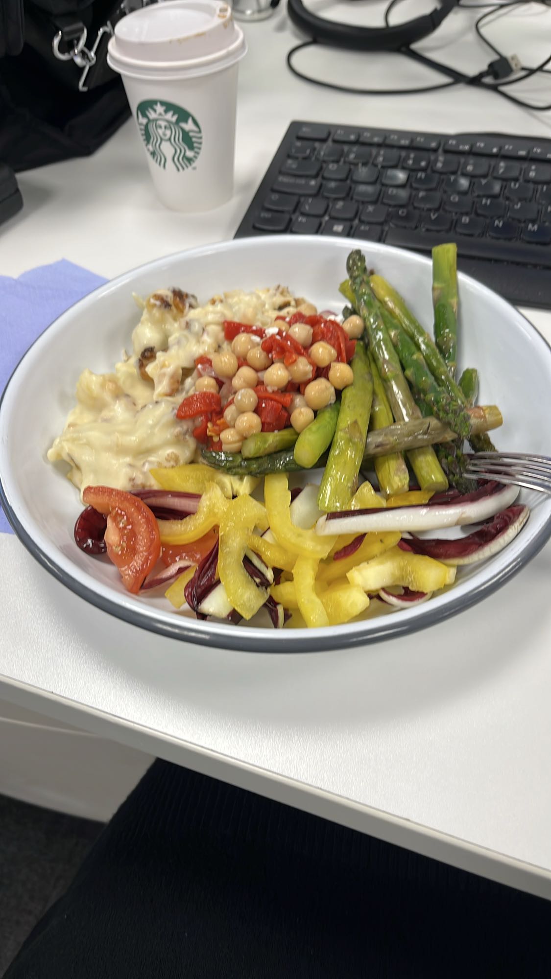 Veggie Plate with Lasagna