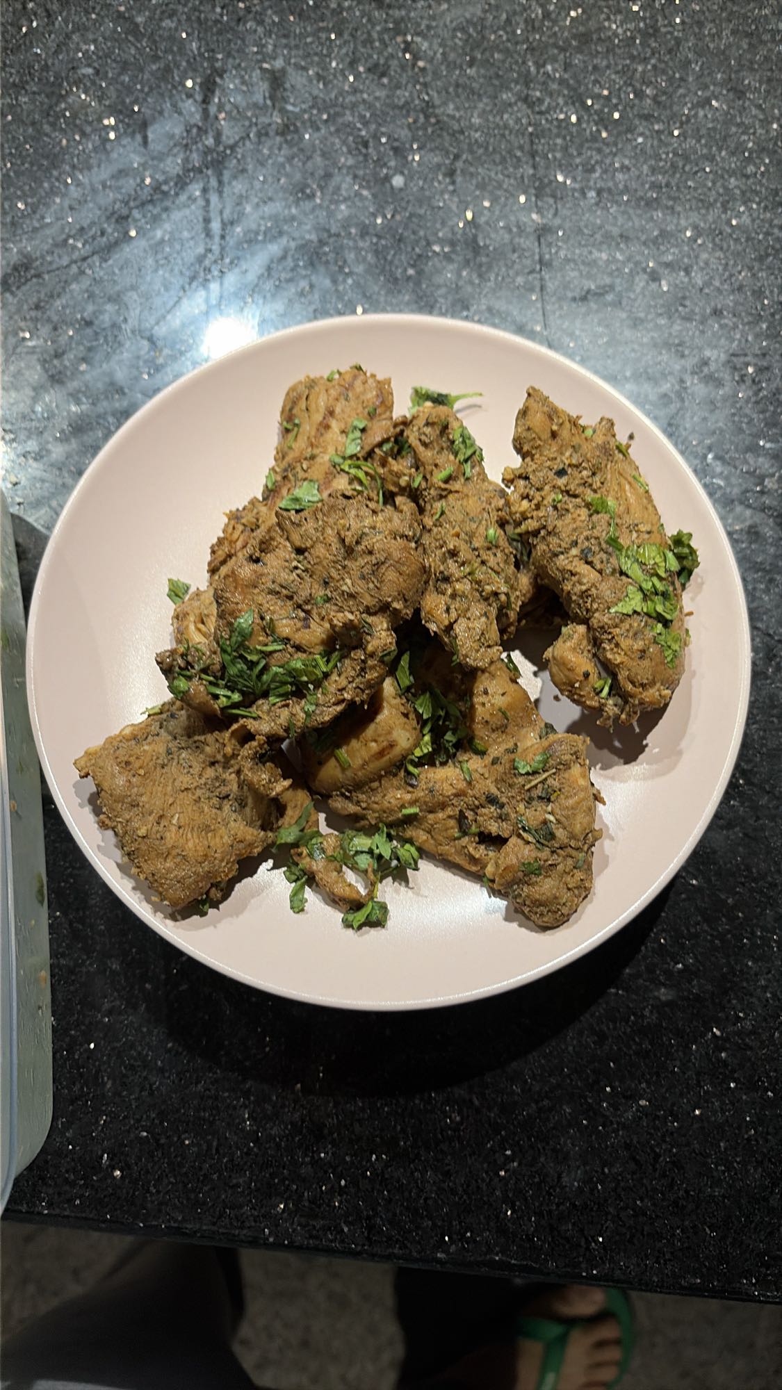 Spiced Chicken with Herbs