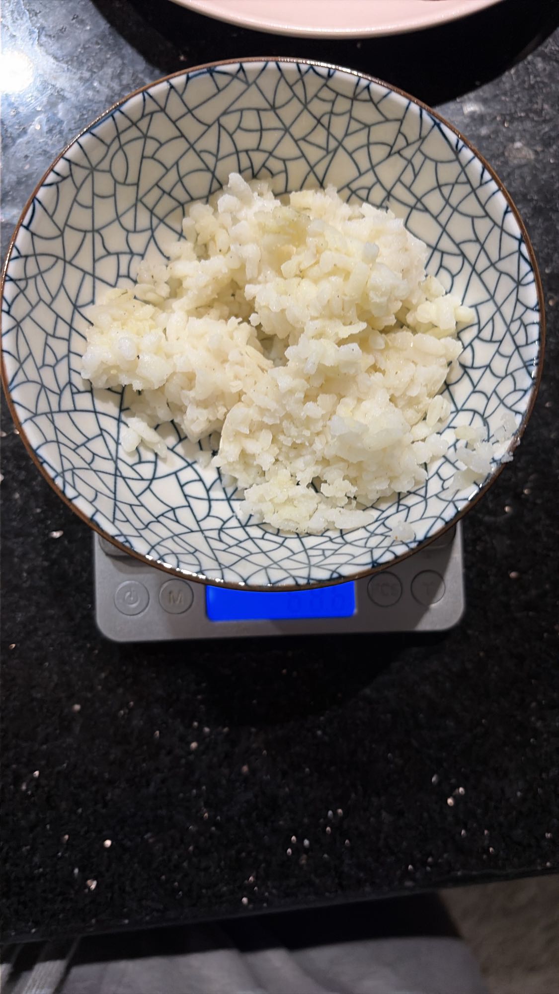 Steamed white rice