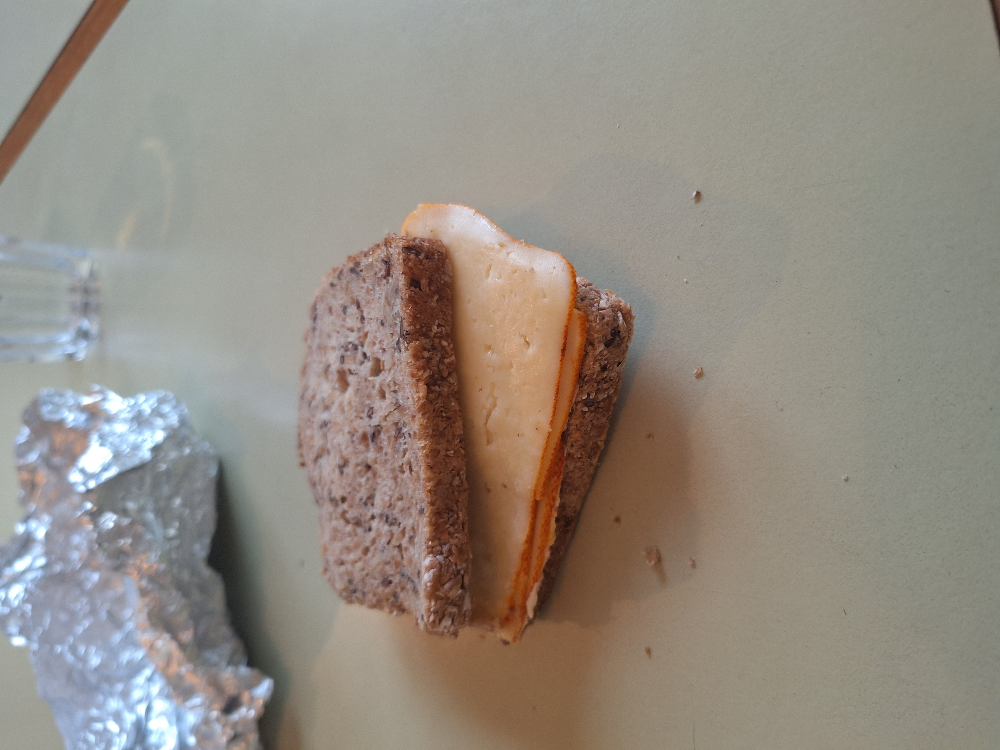 Käsebrot mit Vollkorn