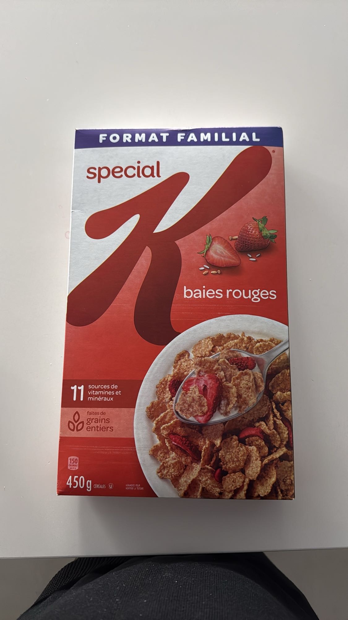 Céréales baies rouges