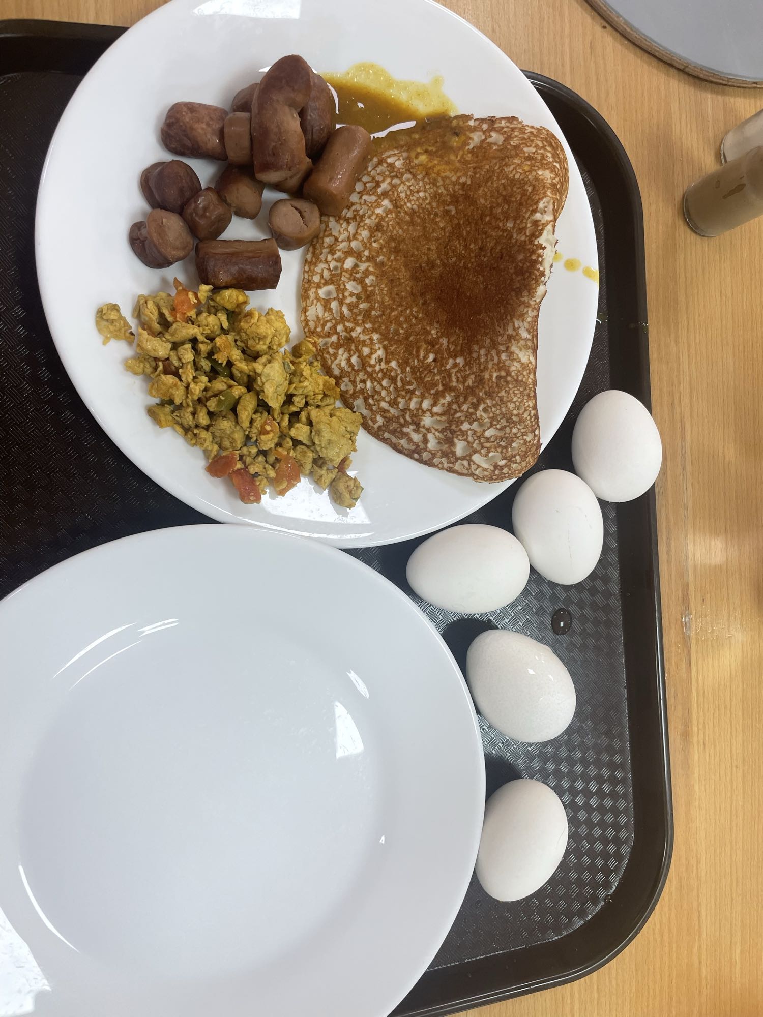 Eggs, Sausages & Pancake