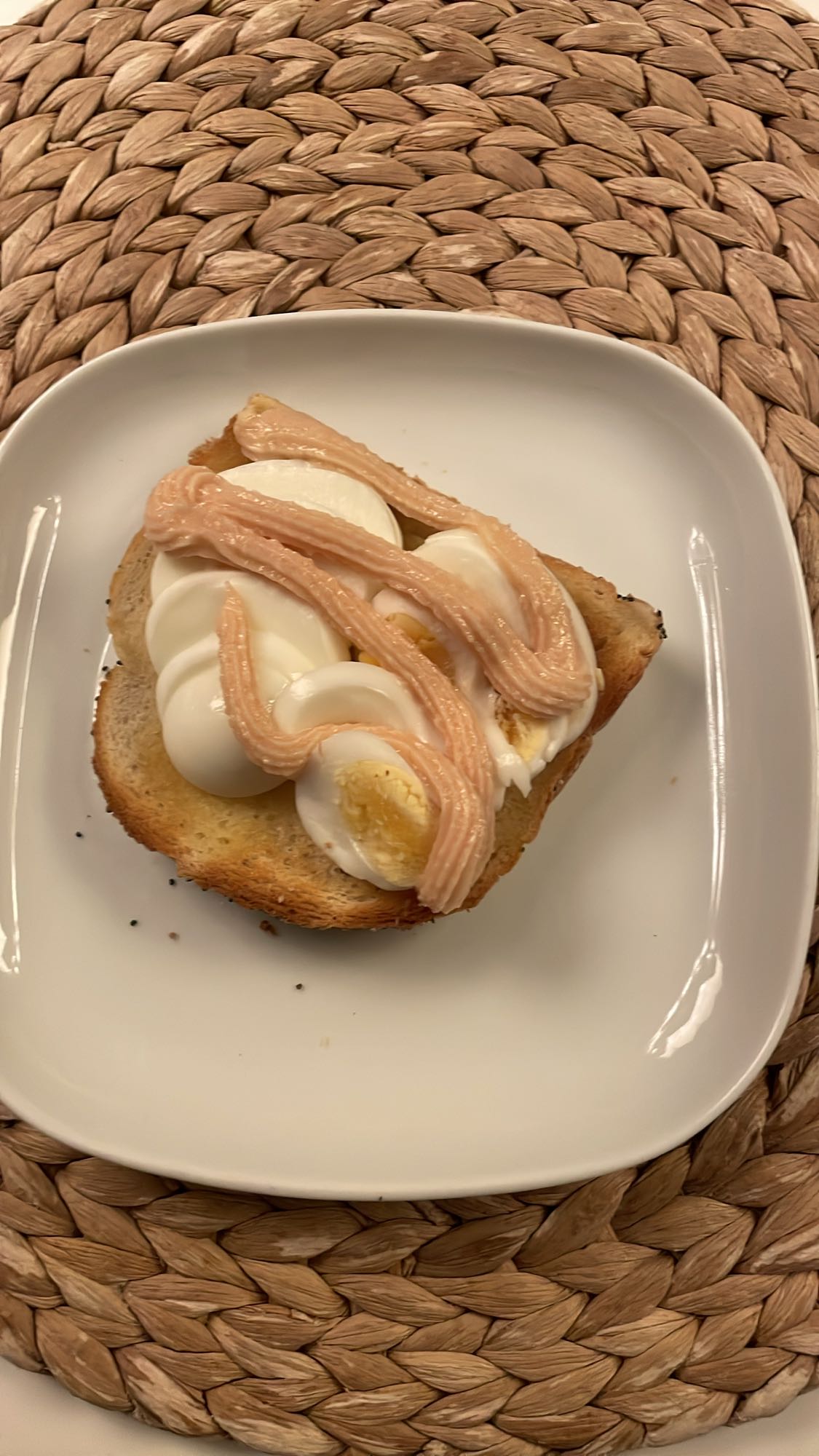 Äggmacka med kaviar