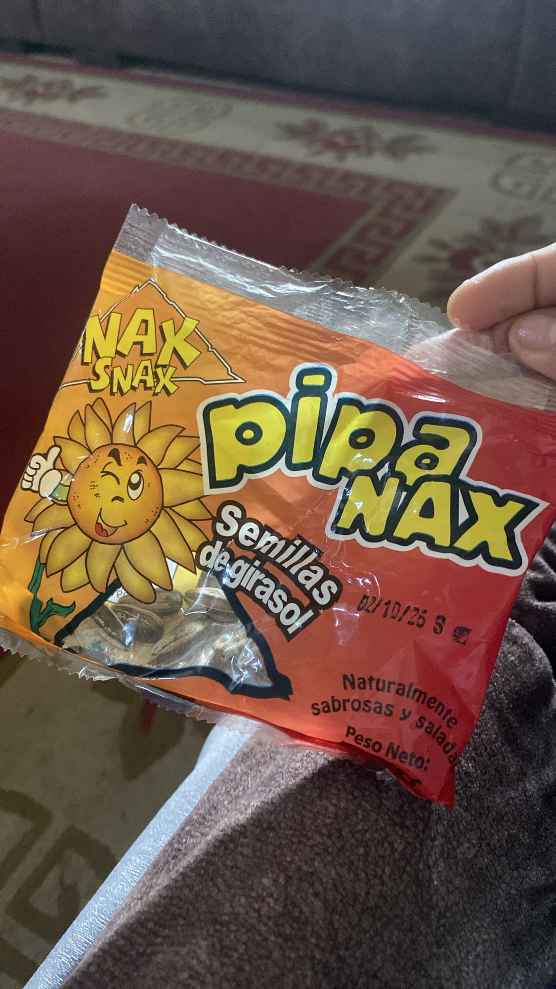 Semillas de girasol saladas