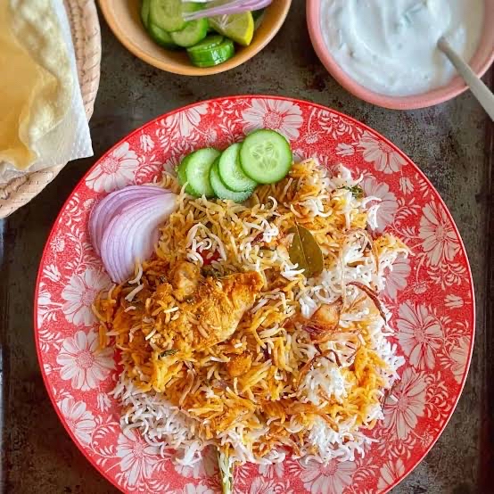 Chicken Biryani Plate