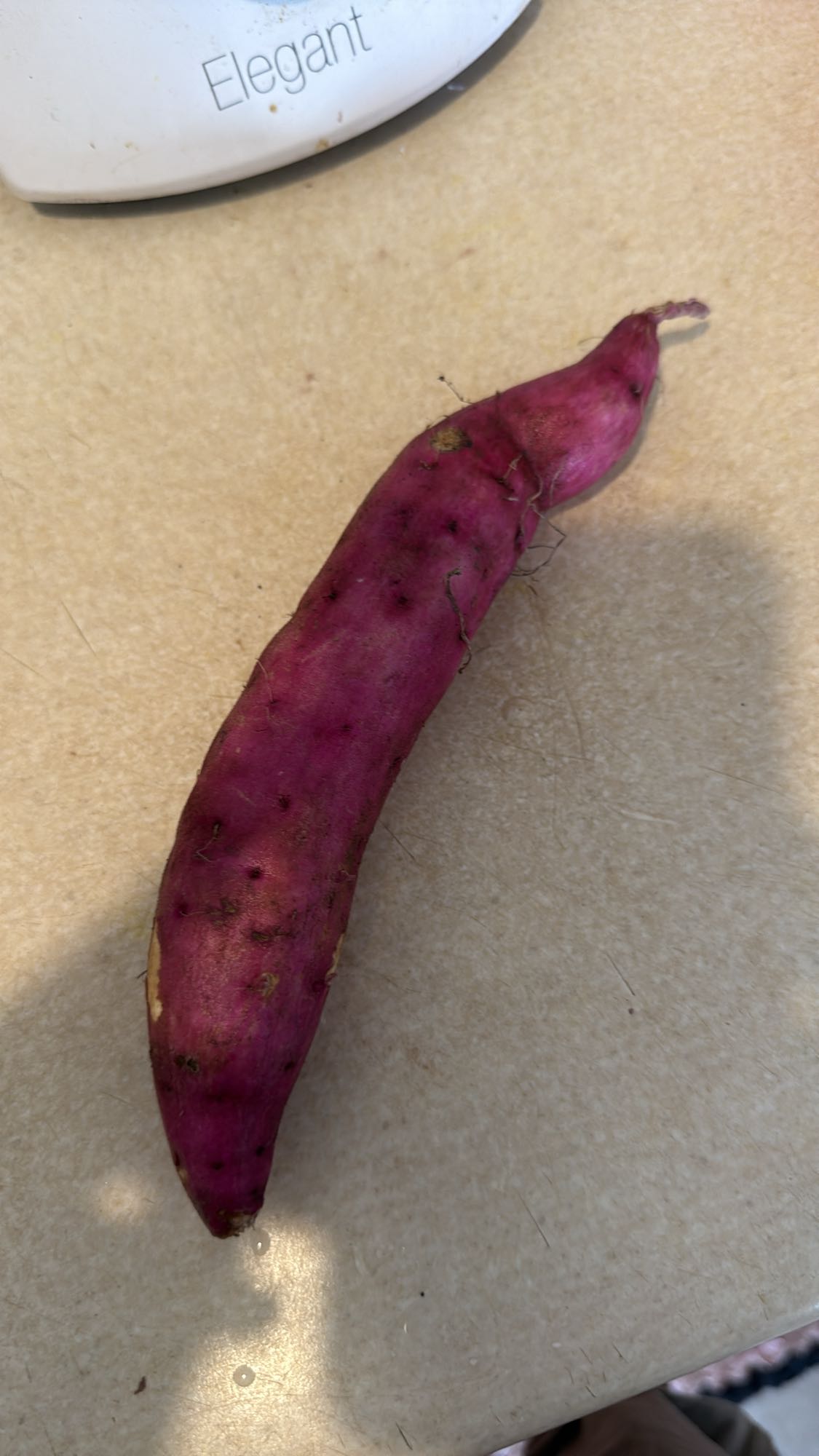 Boiled Purple Sweet Potato