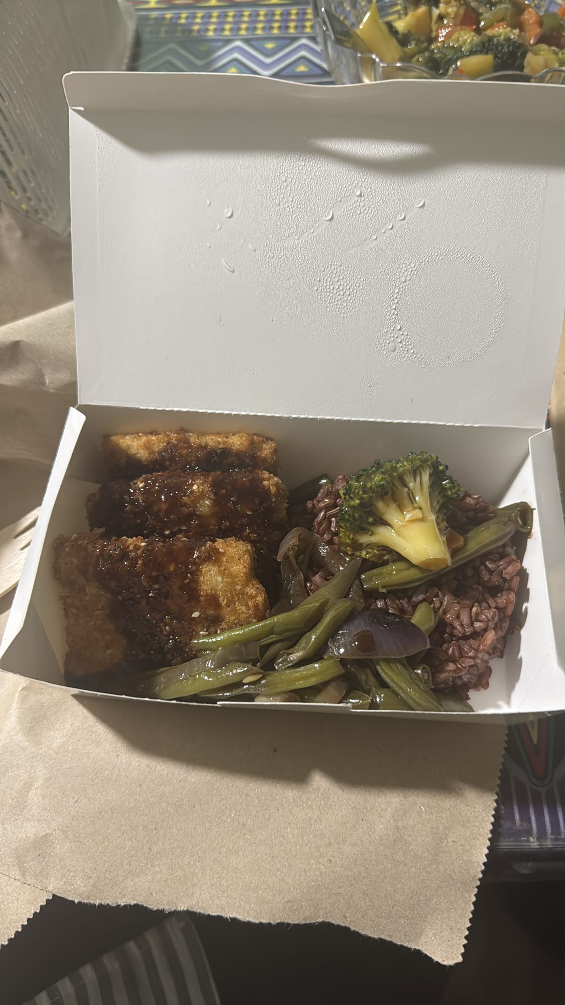 Tofu Rice Veggie Box