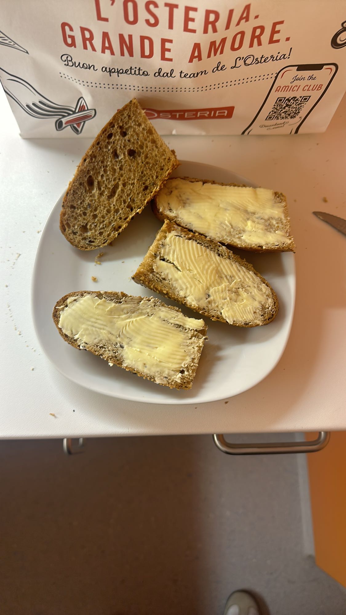 Brot mit Butter