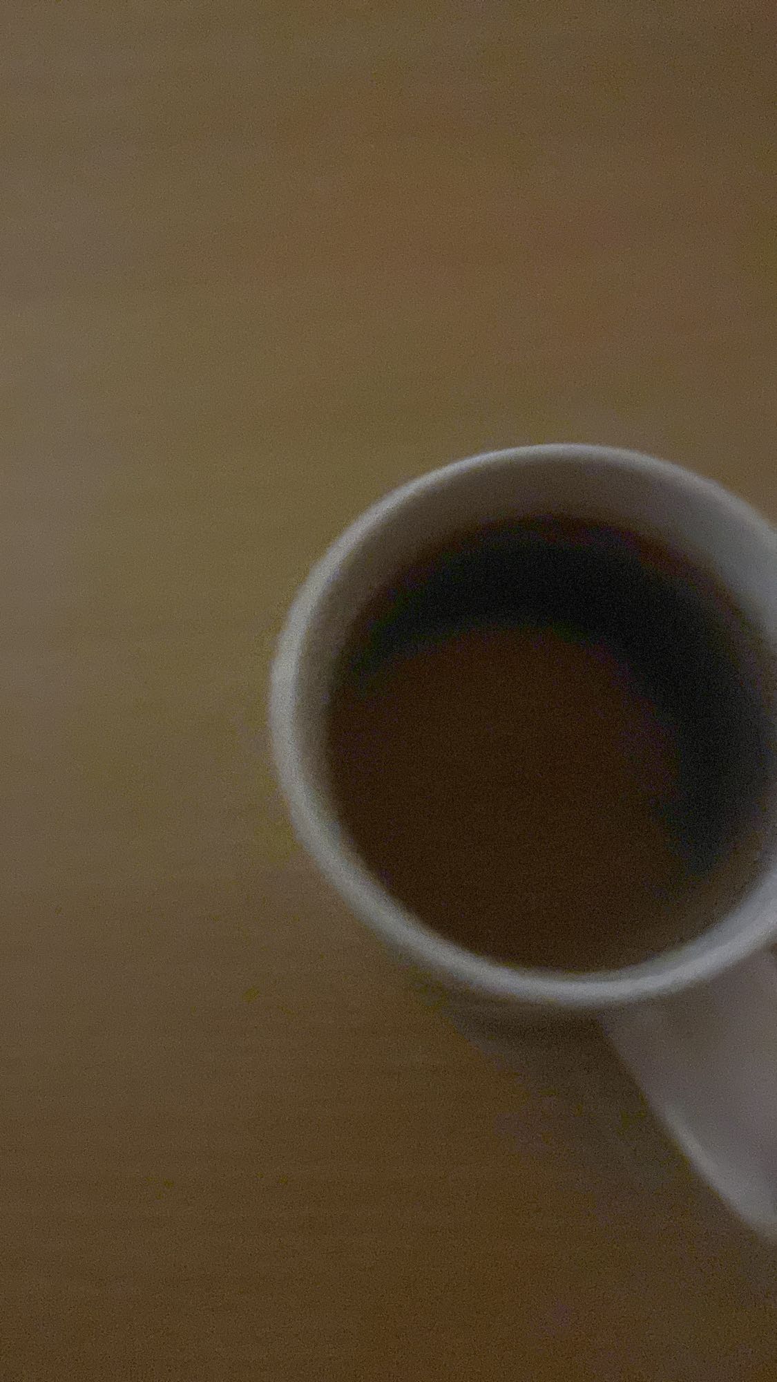 filiżanka czarnej kawy