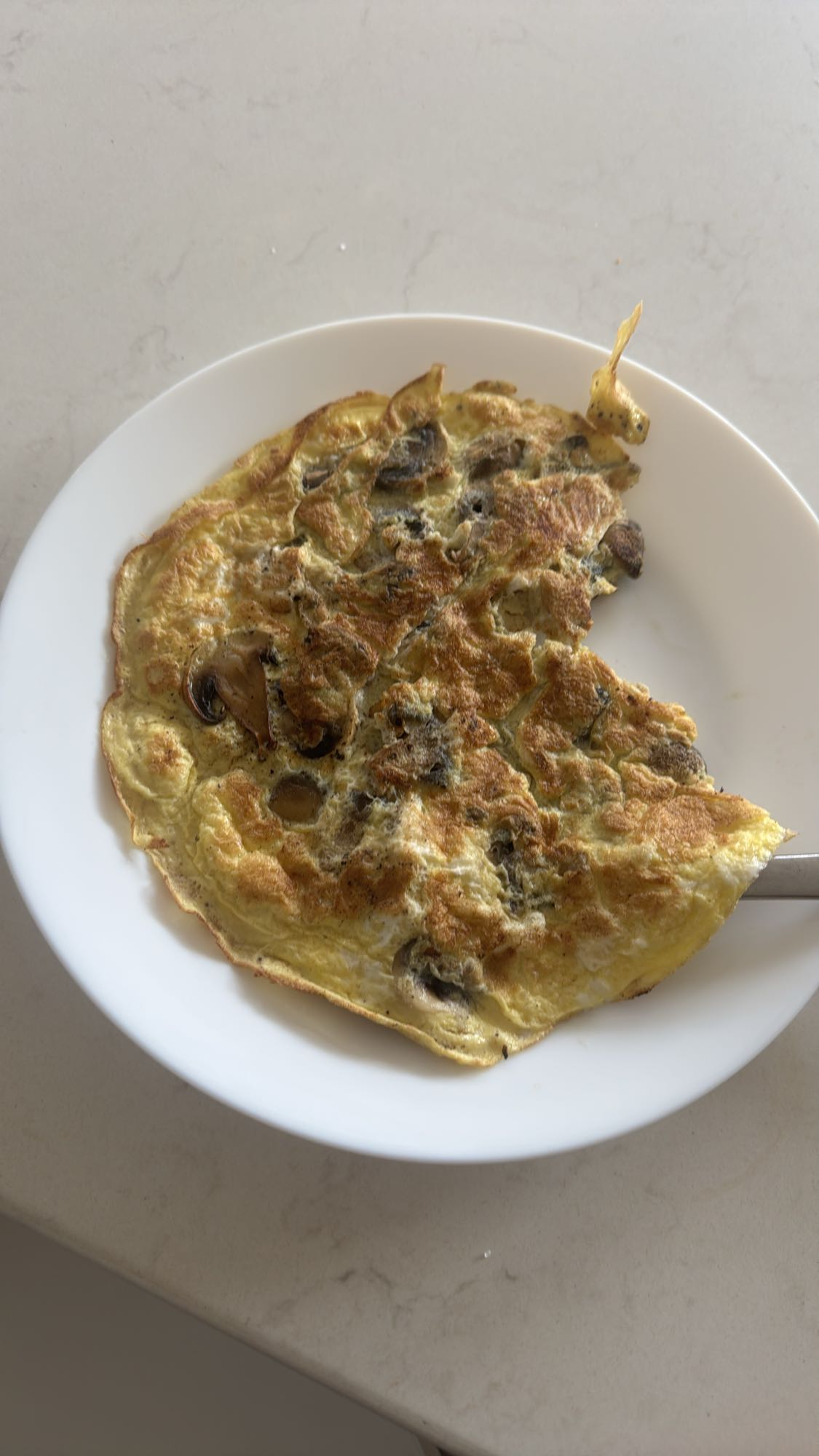 Mushroom Omelette
