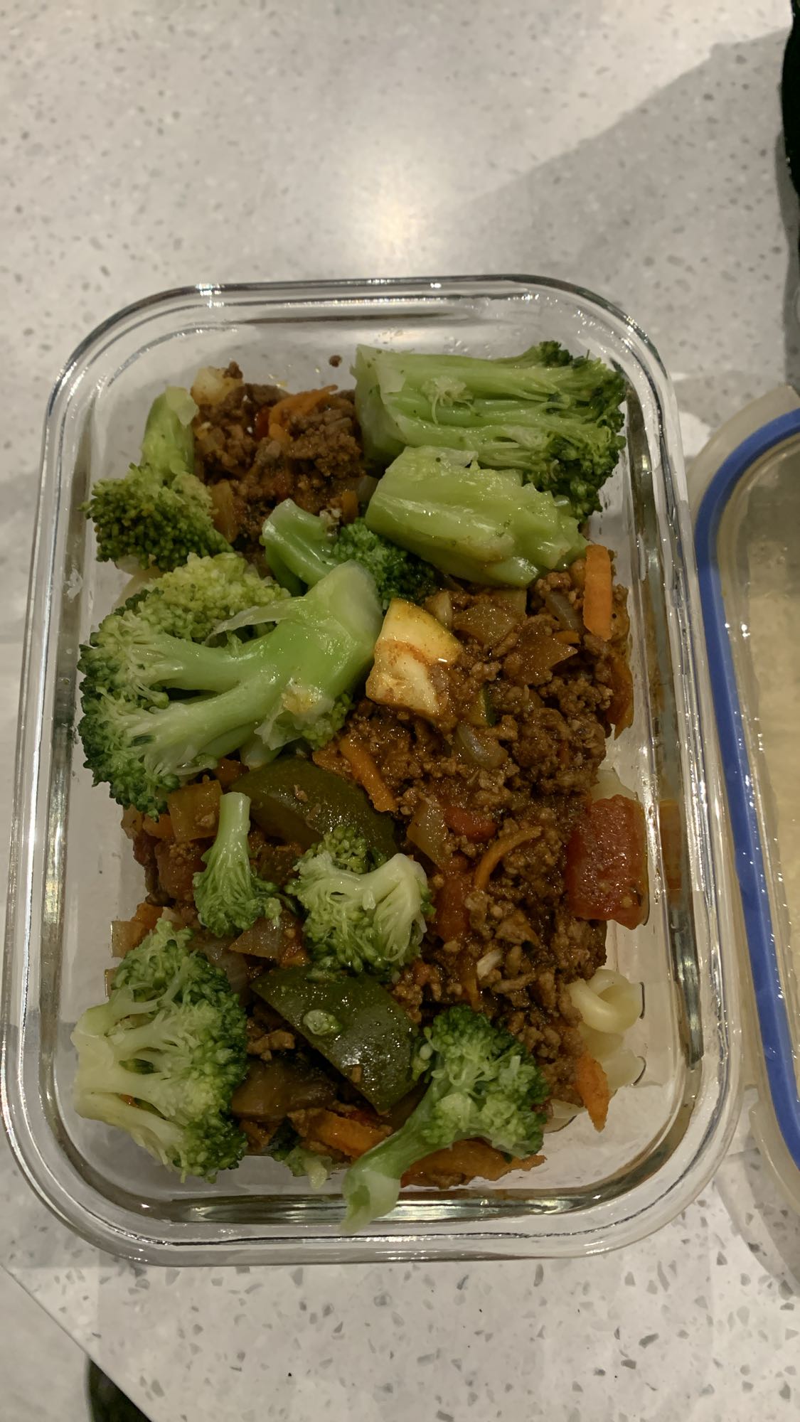 Köttfärs med grönsaker