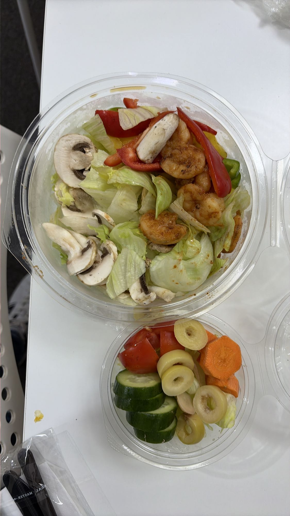 Shrimp and Veggie Salad