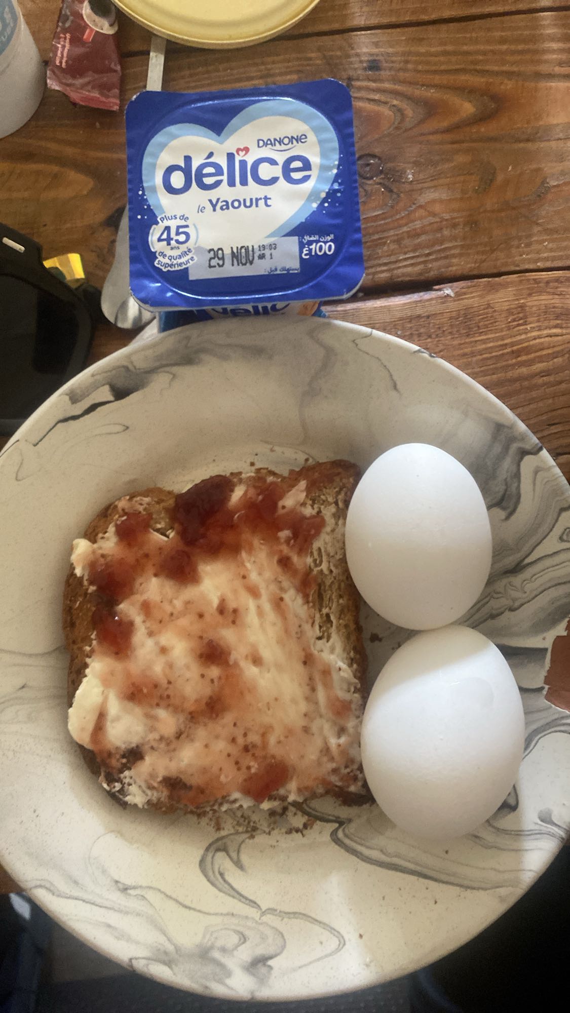 Petit-déjeuner protéiné