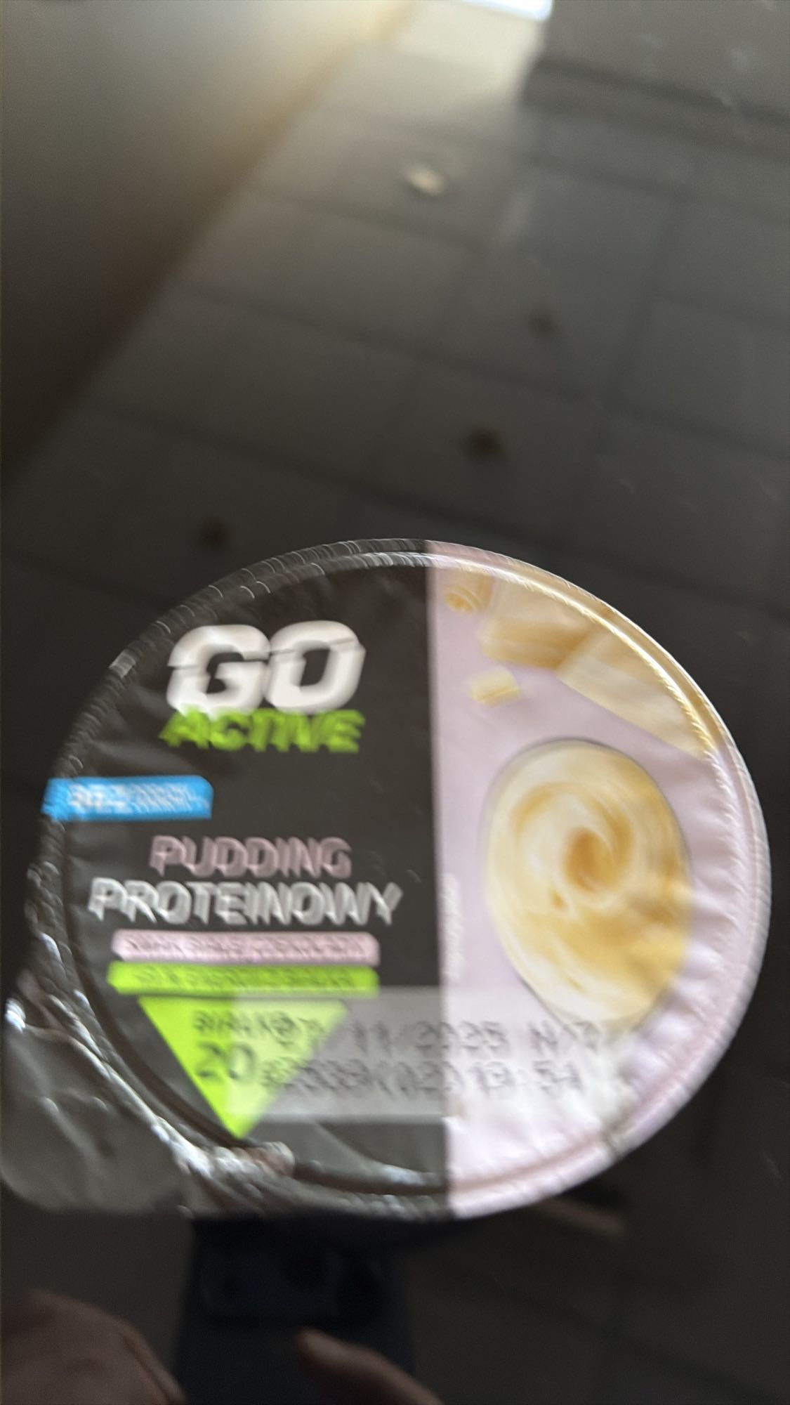 Pudding proteinowy waniliowy