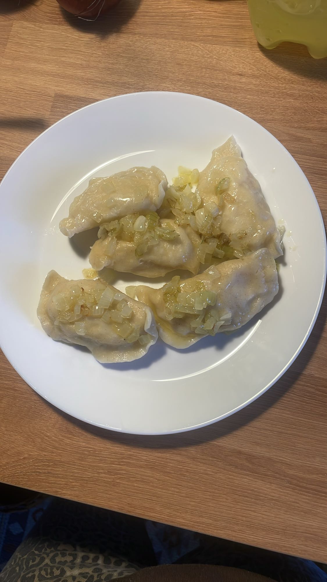 Pierogi z cebulą