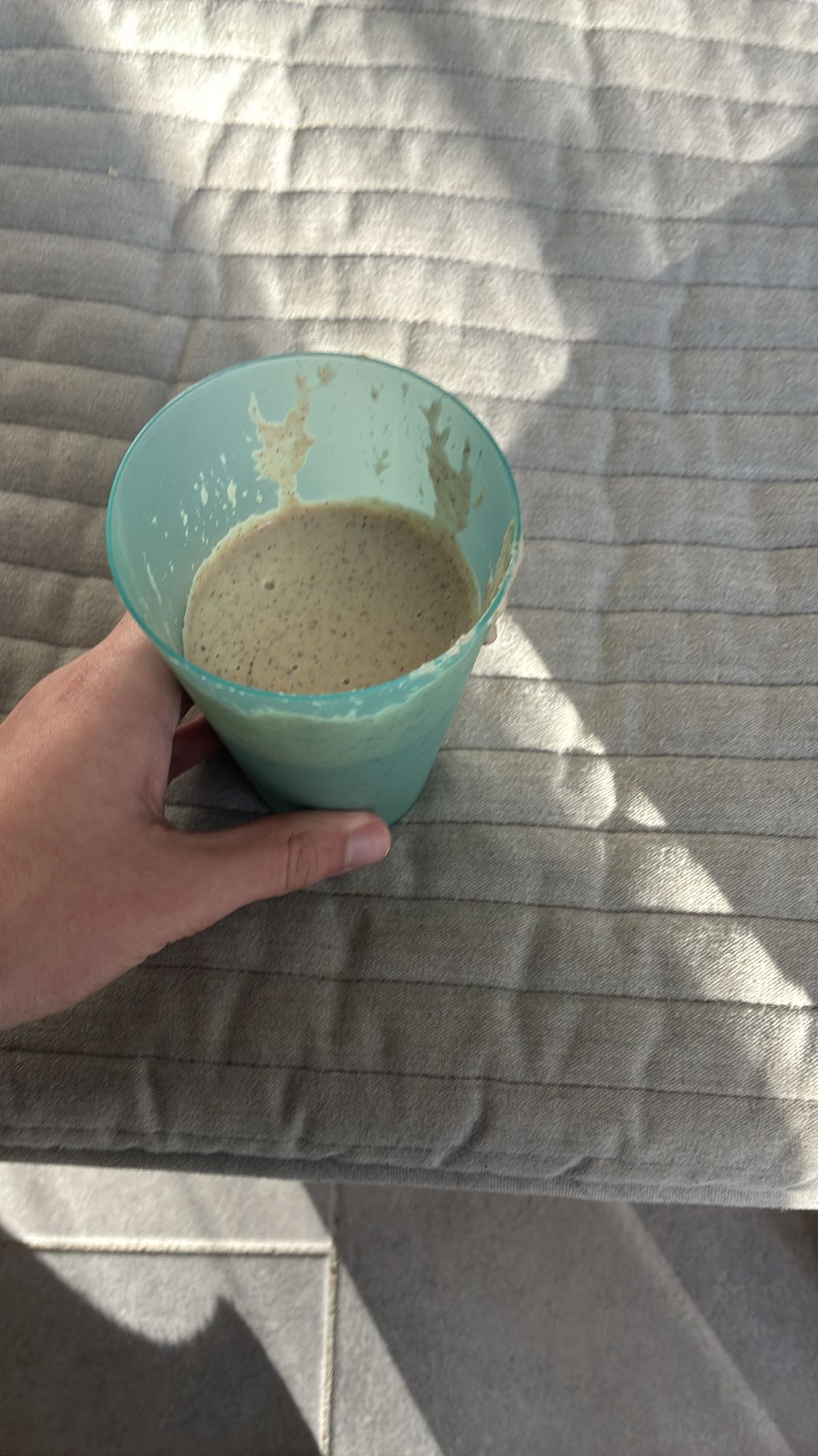 Smoothie banane protéiné