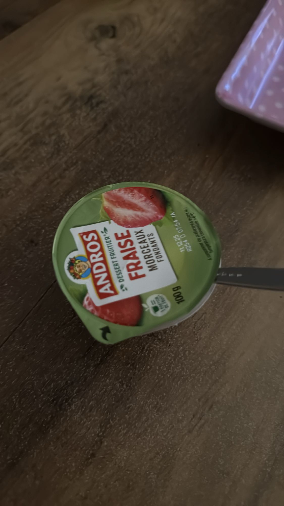 Dessert fraise Andros