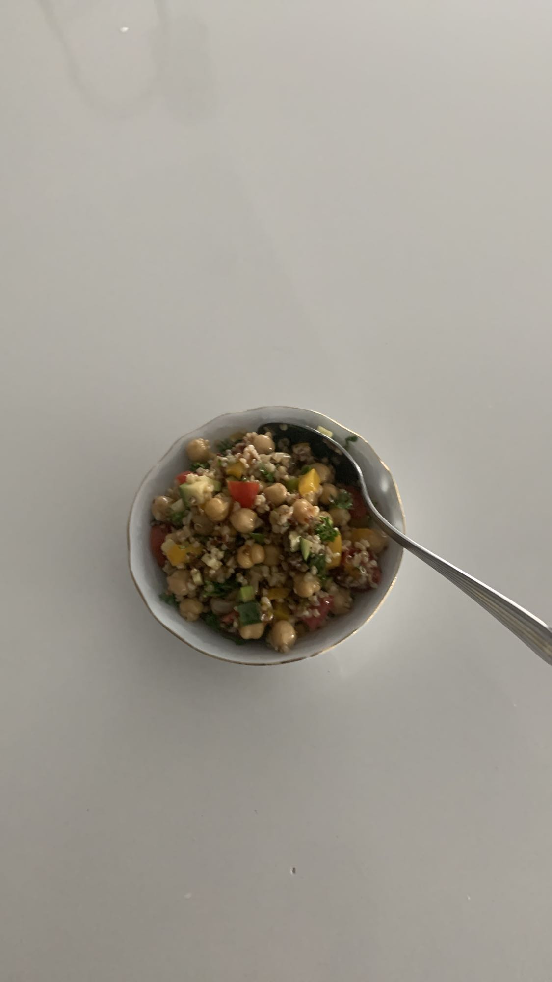 salade pois chiches quinoa