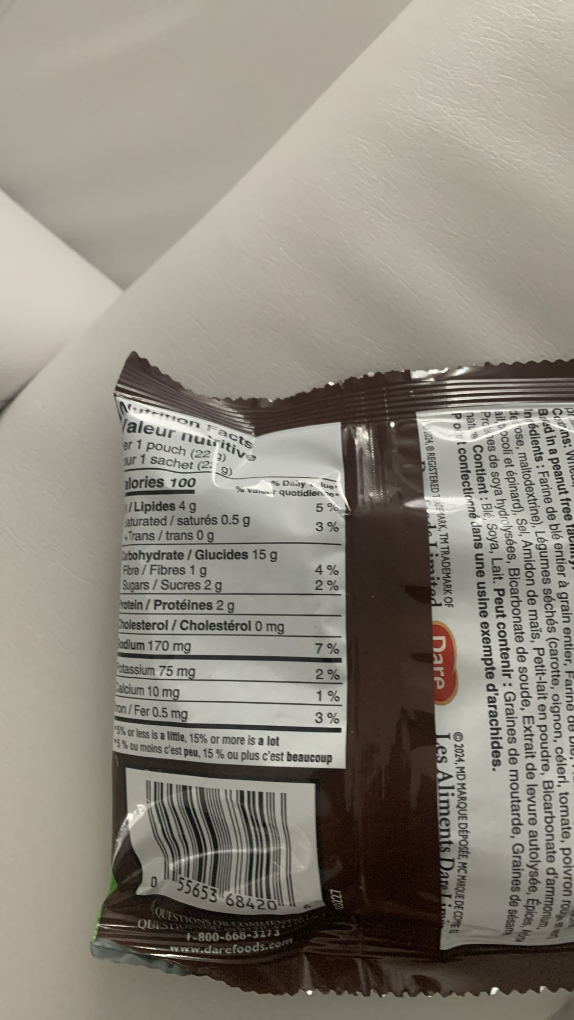 Collation aux arachides