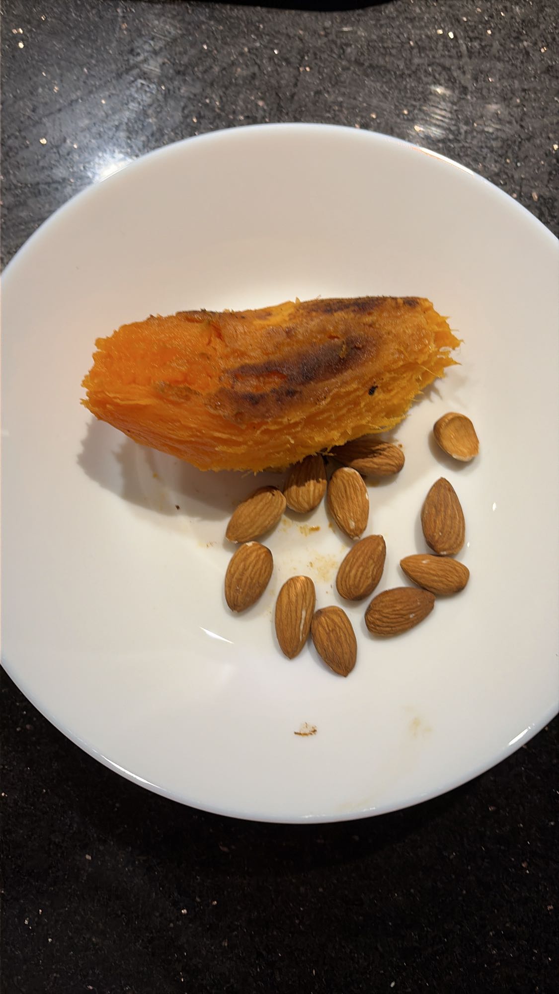 Sweet Potato and Almonds