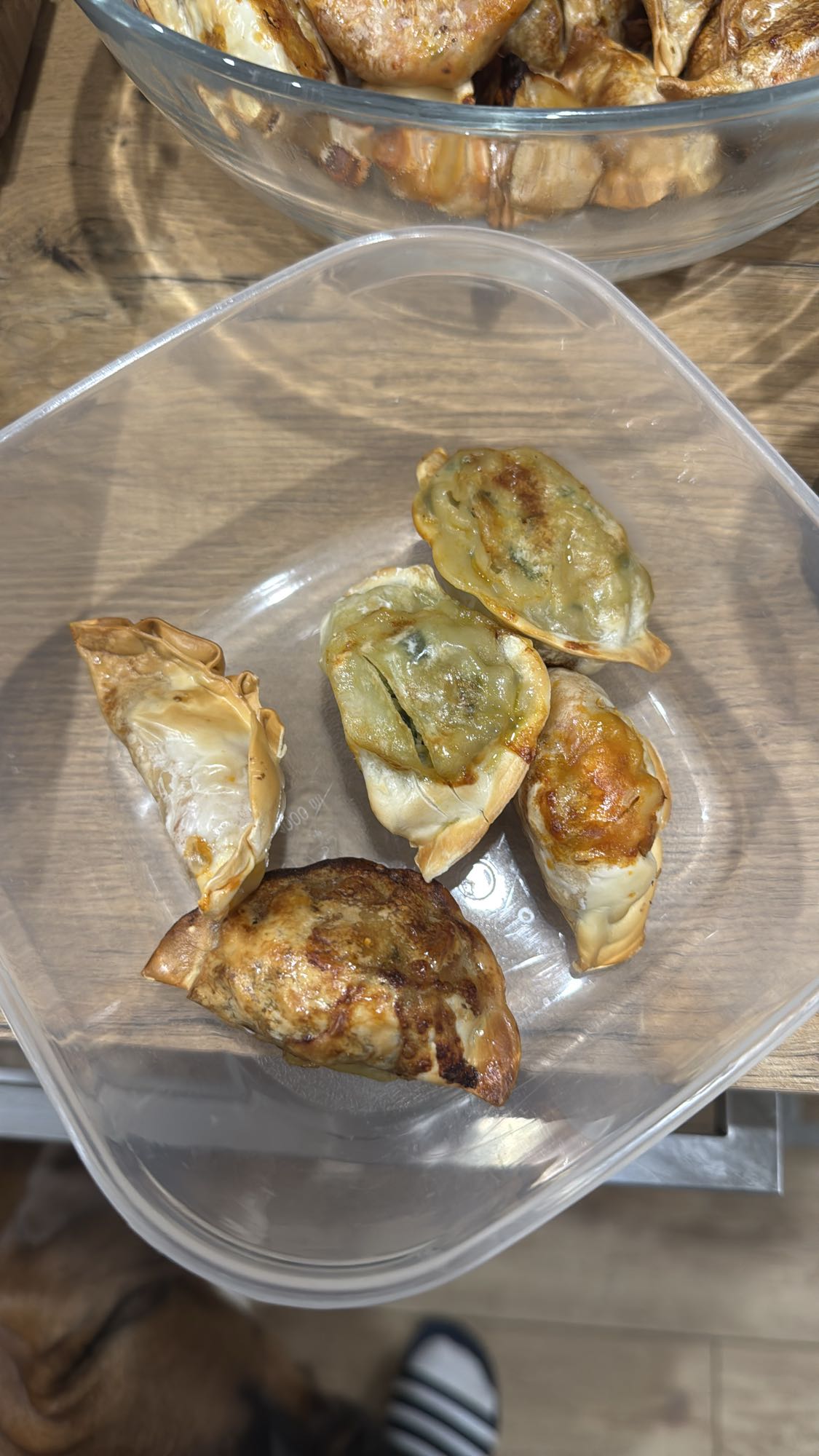 Gebratene Teigtaschen