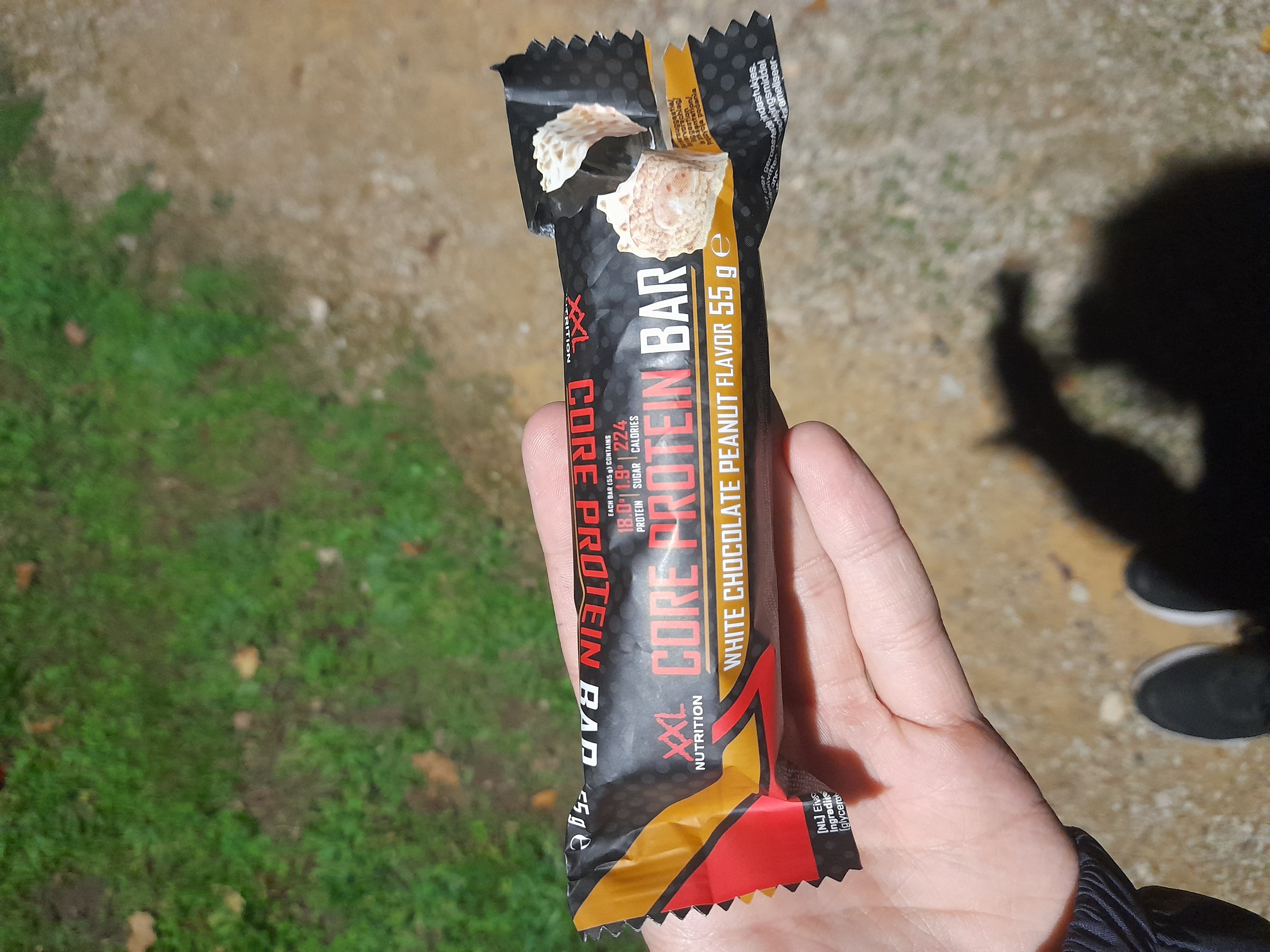 Barre protéinée chocolat blanc