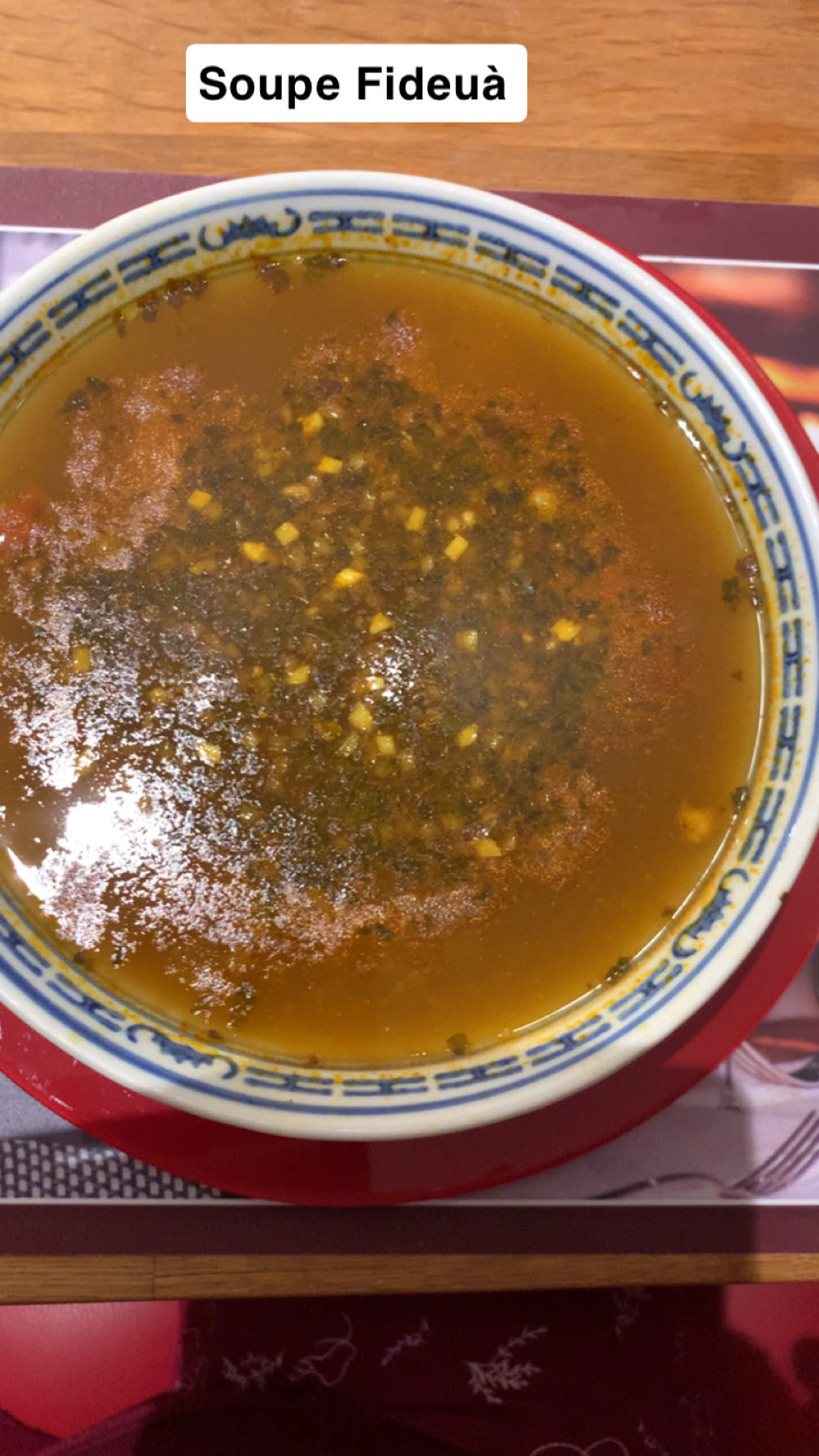 Soupe Fideuà