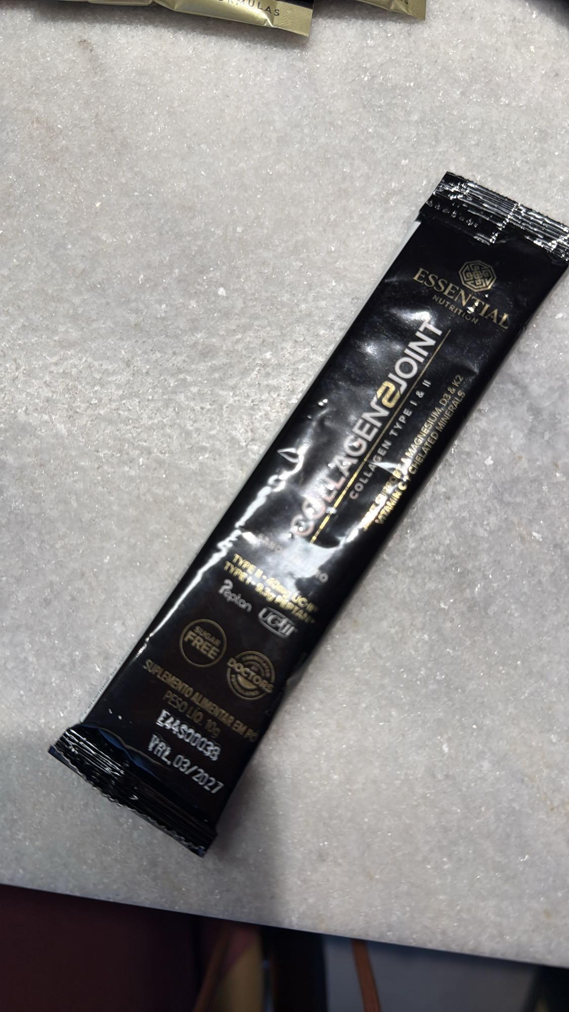 Colágeno em pó sachê