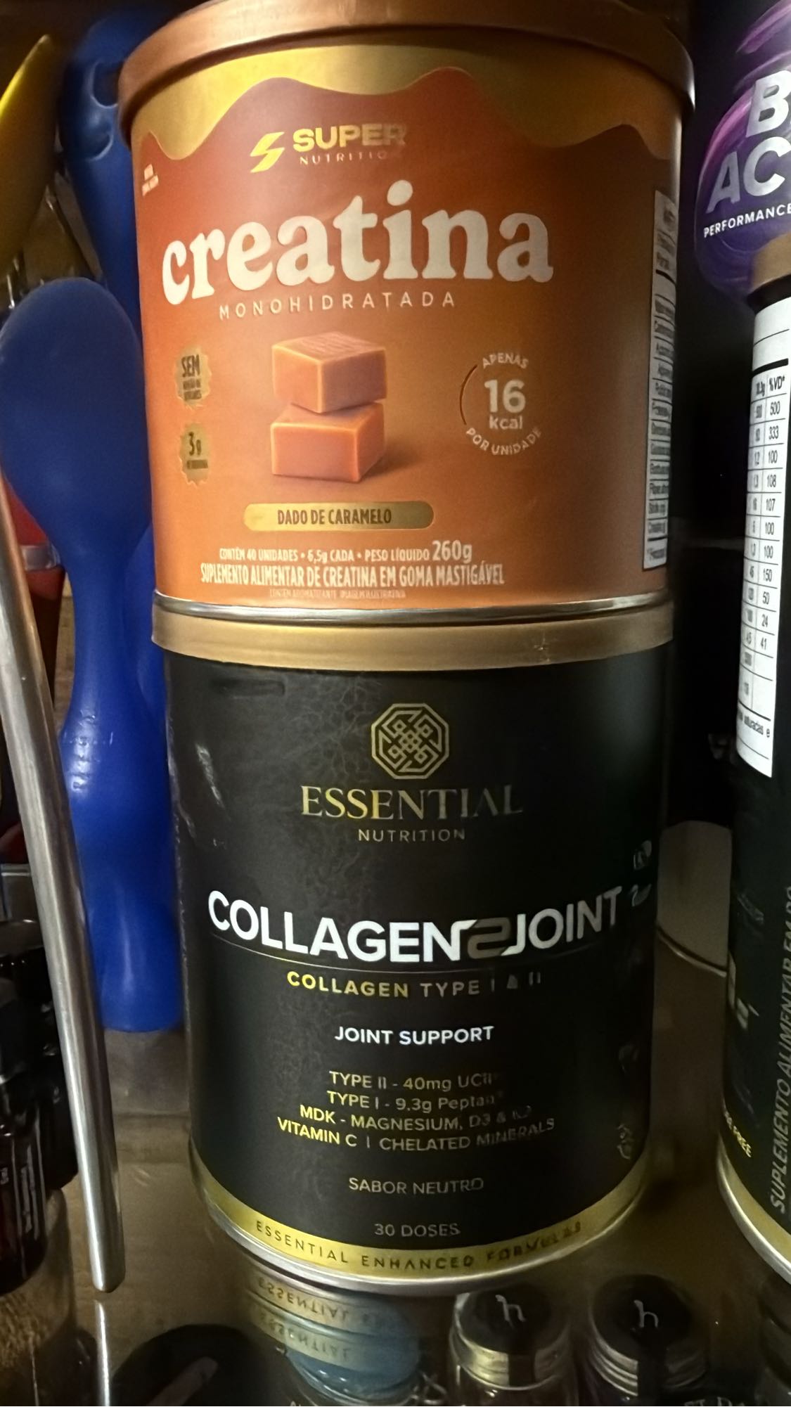 Suplementos de creatina