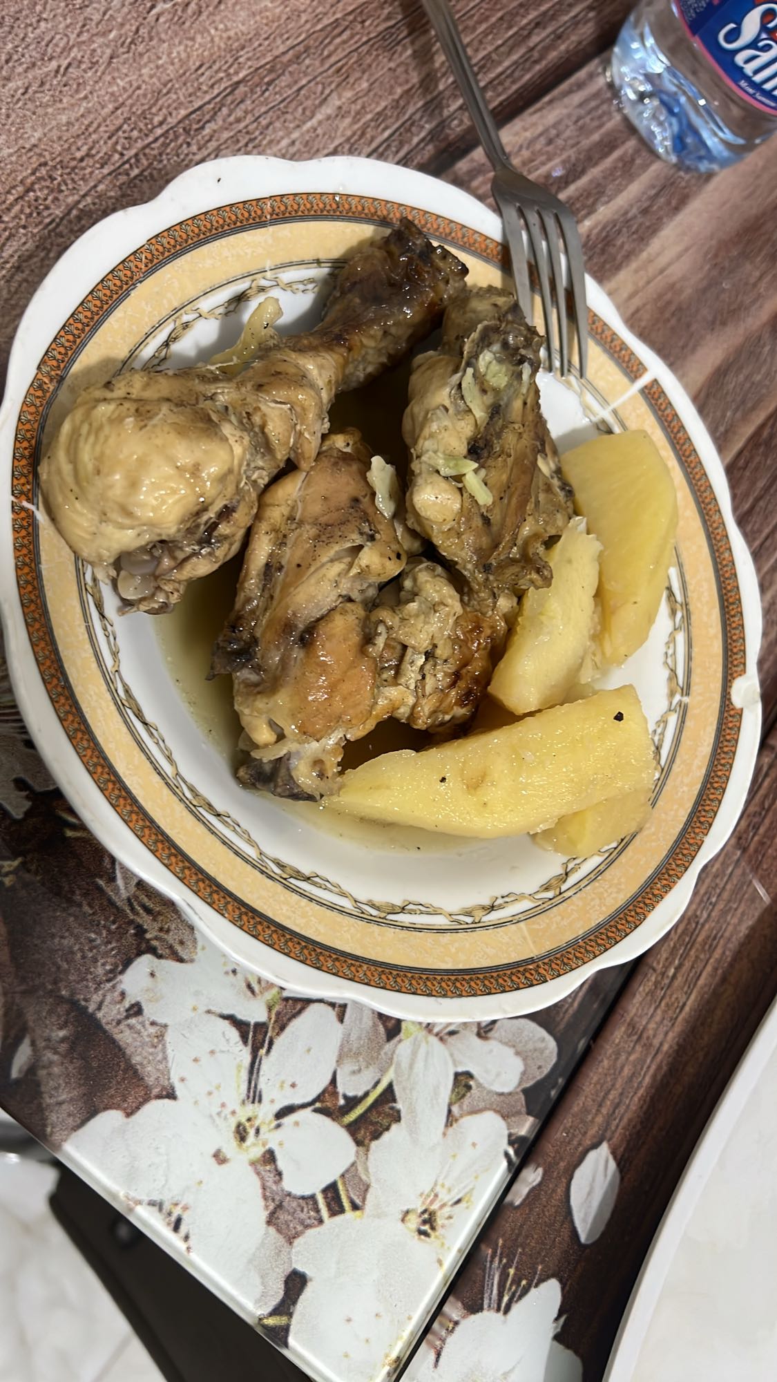 Chicken with potatoes