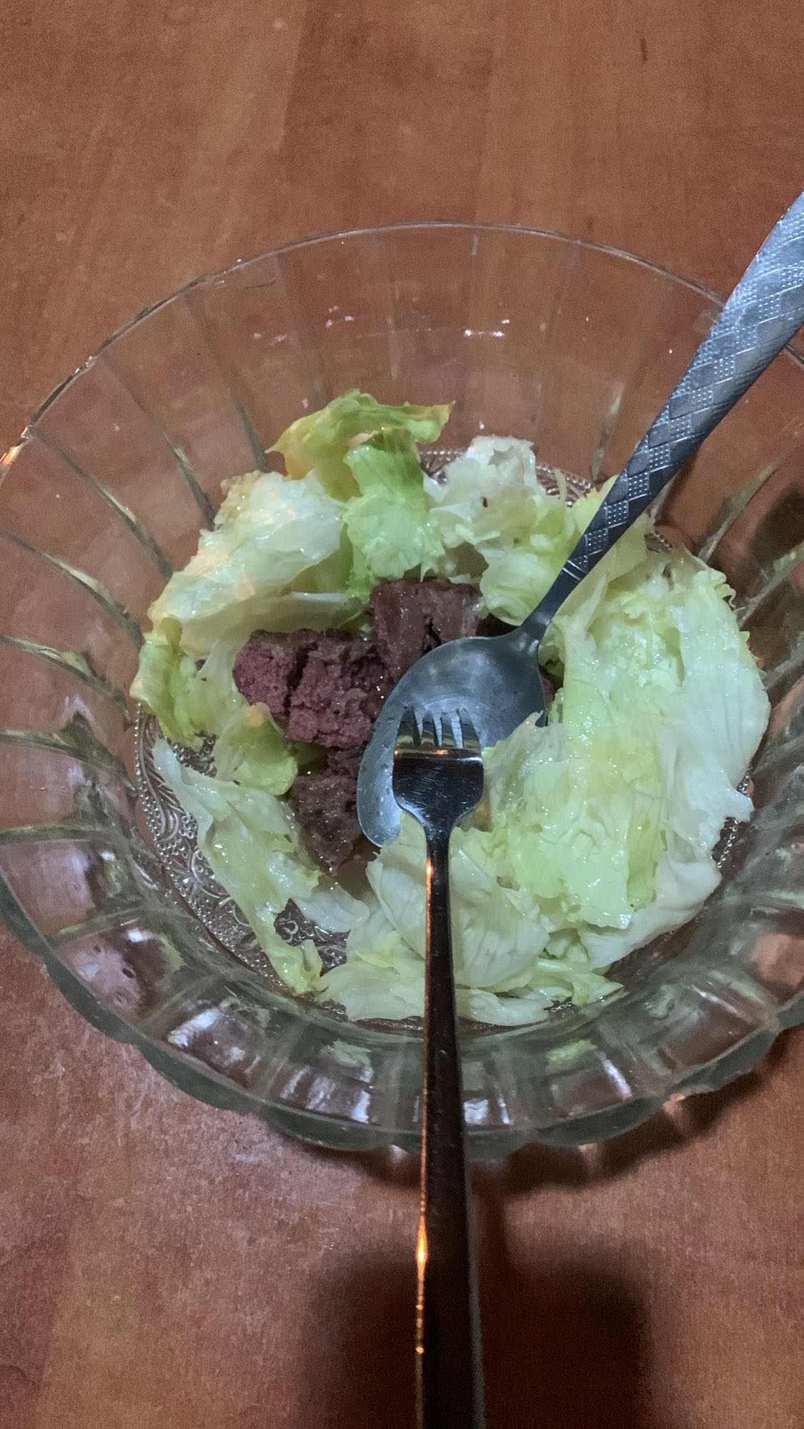 Beef and Lettuce Salad