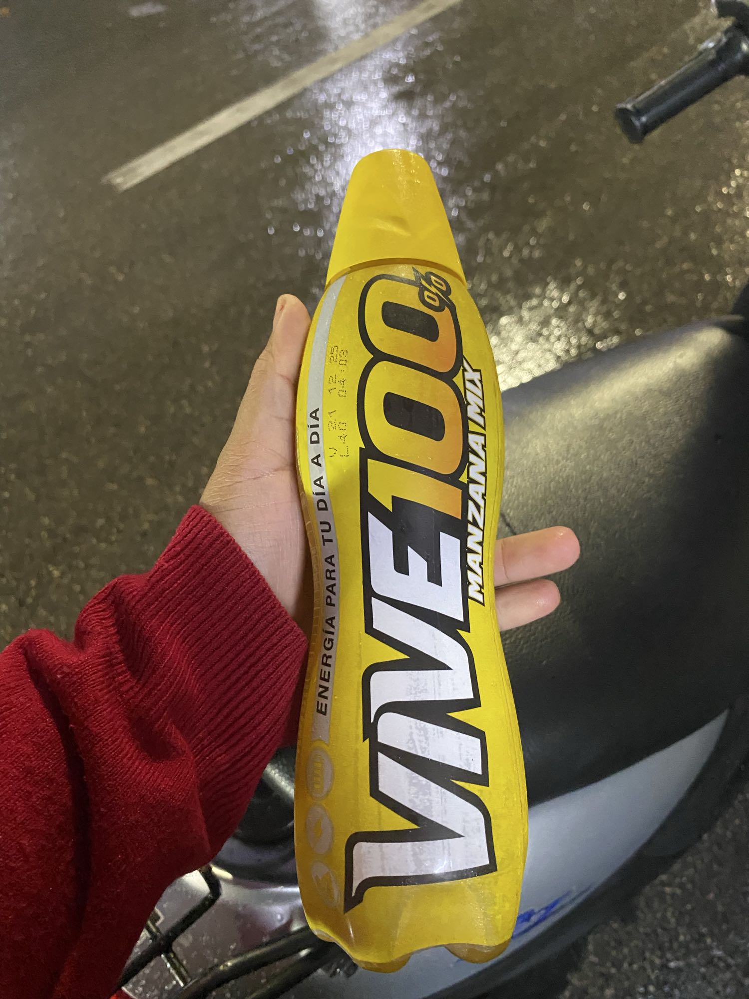 Bebida energética manzana