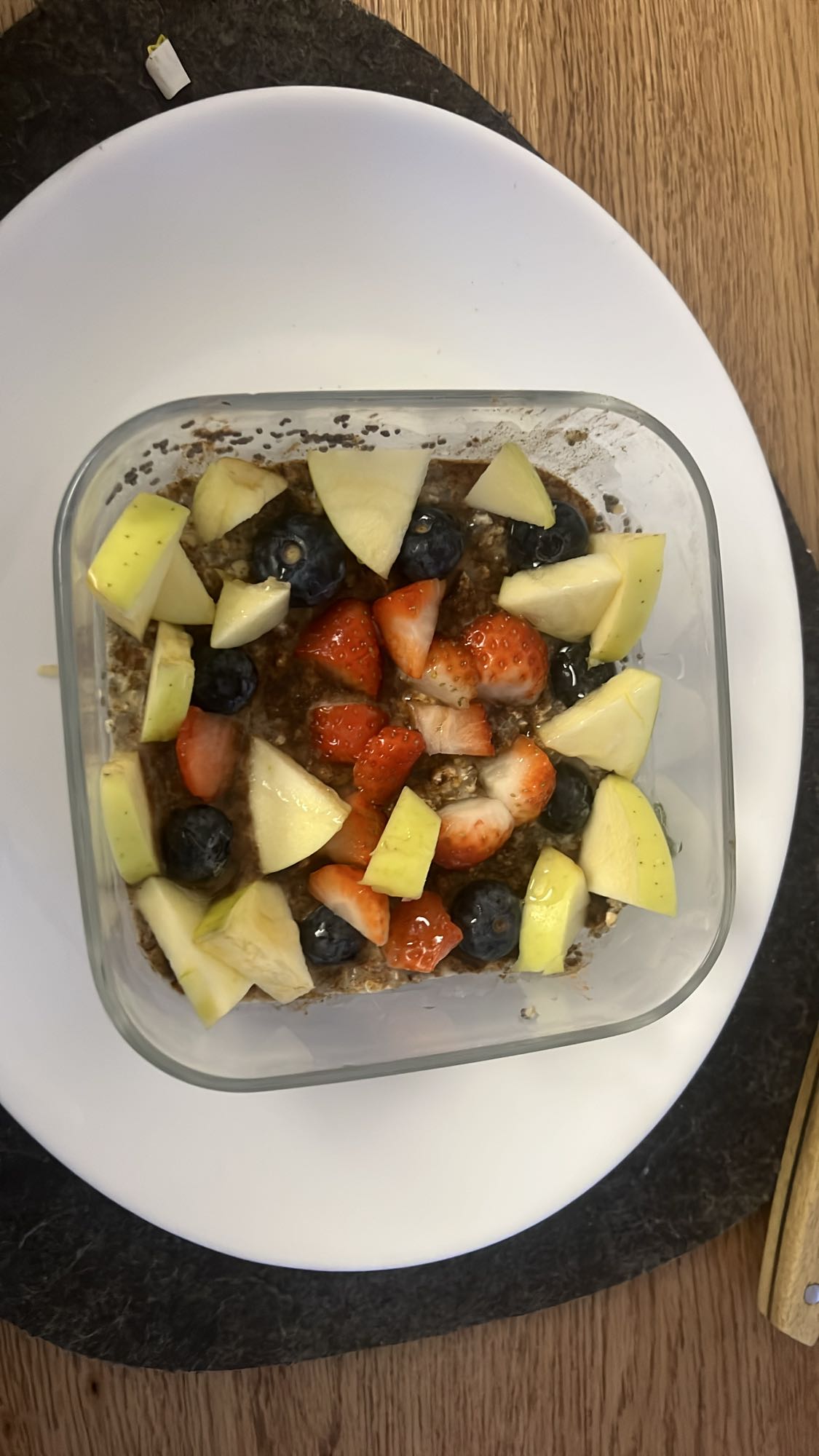 Yulaf ve Meyveli Kahvaltı