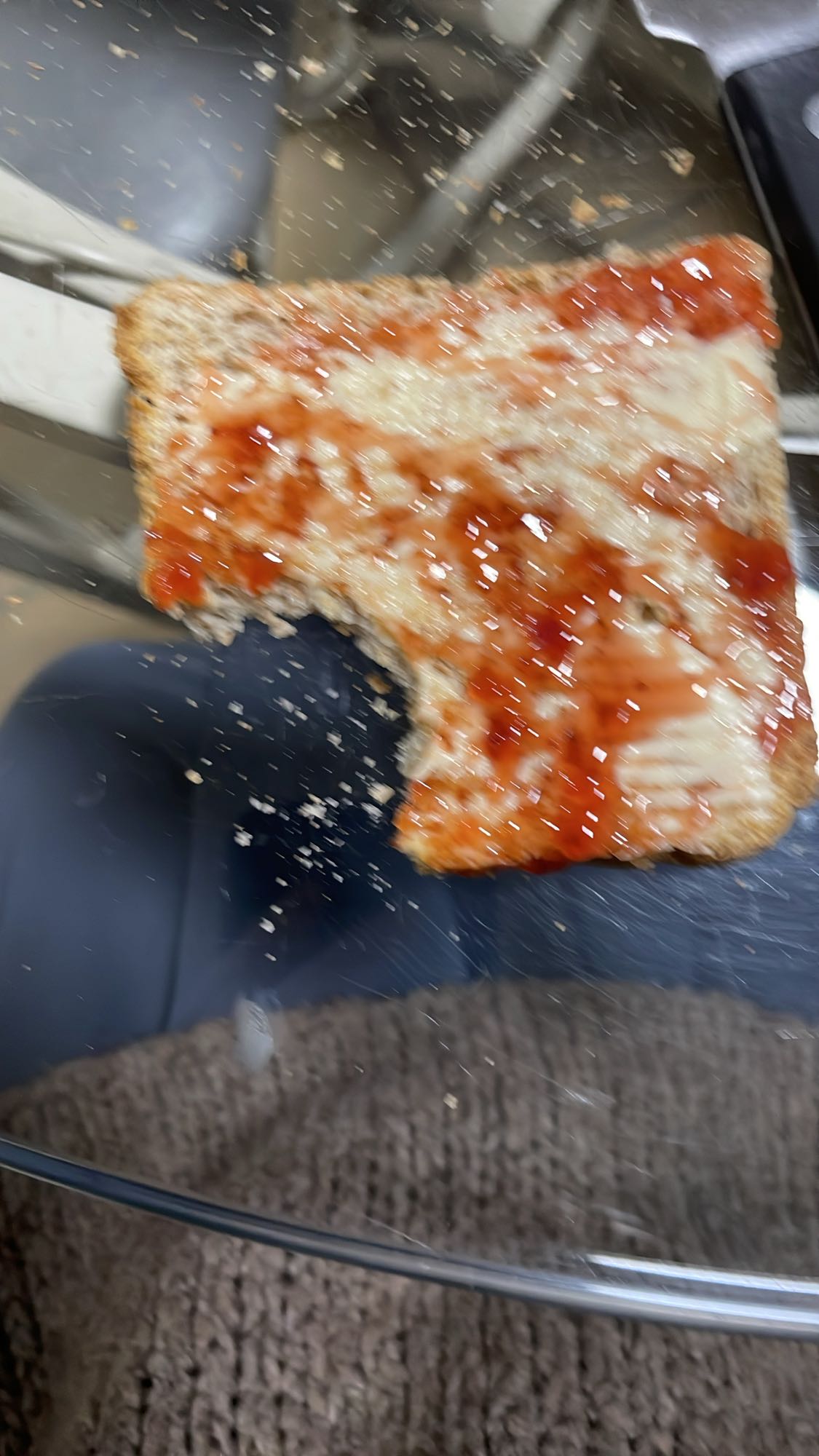 Tartine confiture beurre