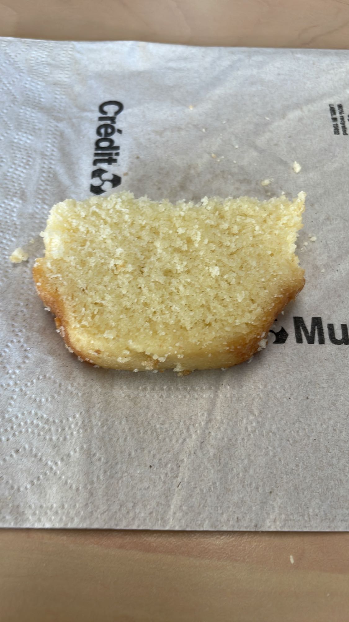 Tranche de cake nature