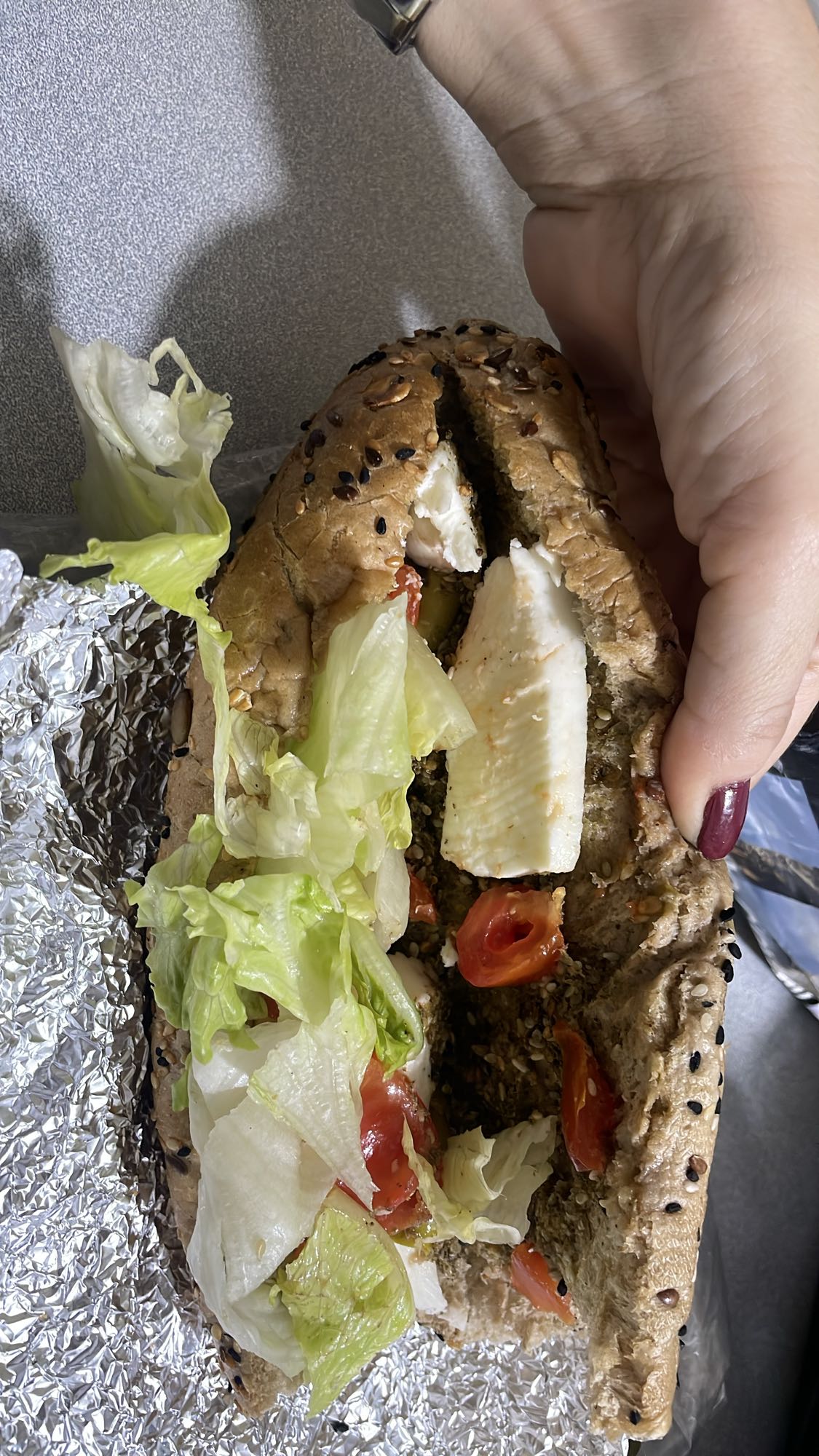 Stuffed Pita Sandwich