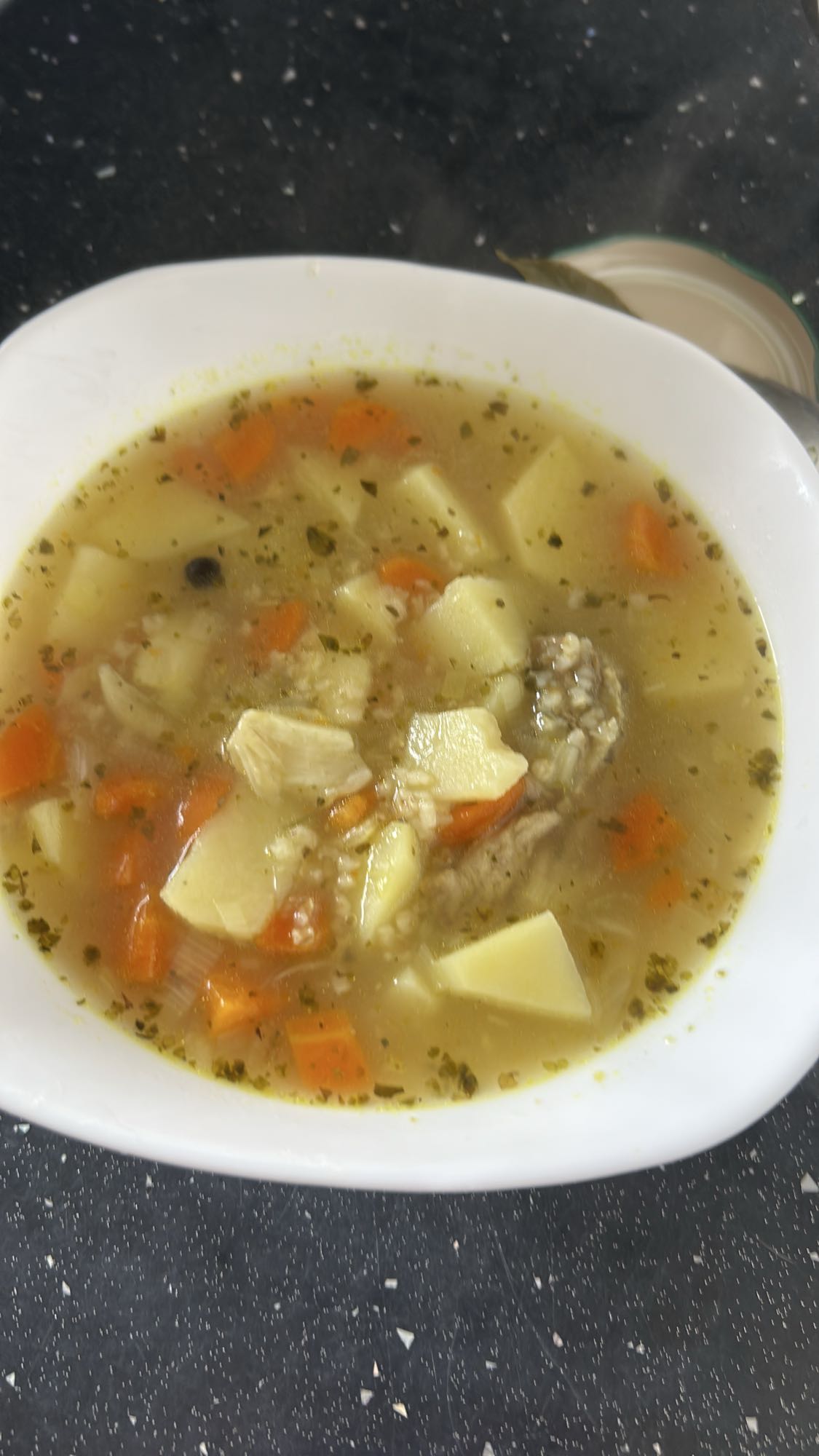 zupa z warzywami i mięsem