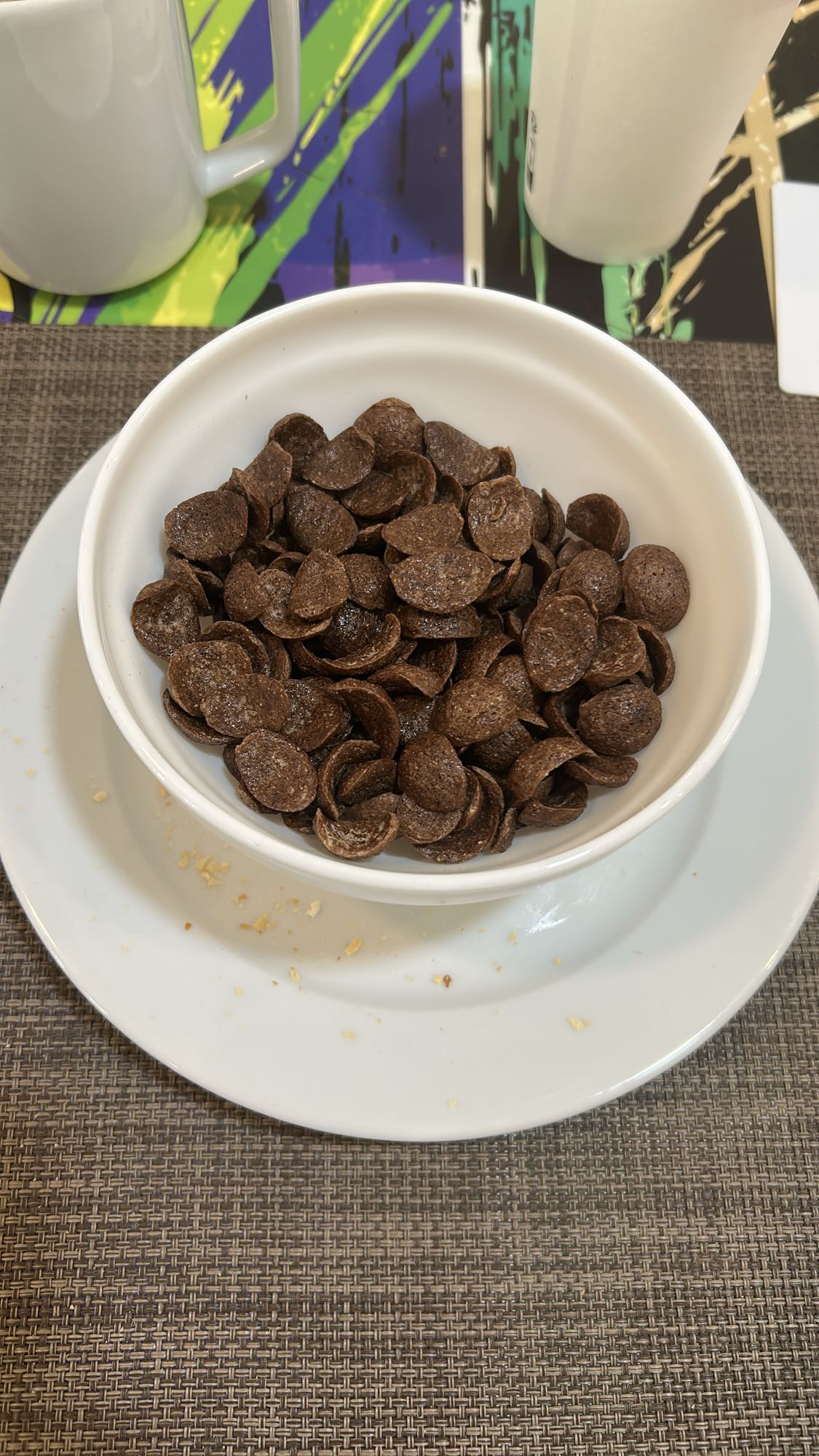 bol de céréales chocolat