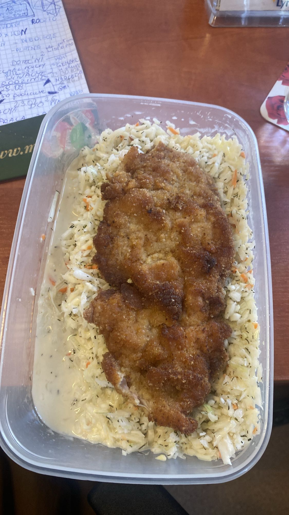 Kotlet schabowy z ryżem