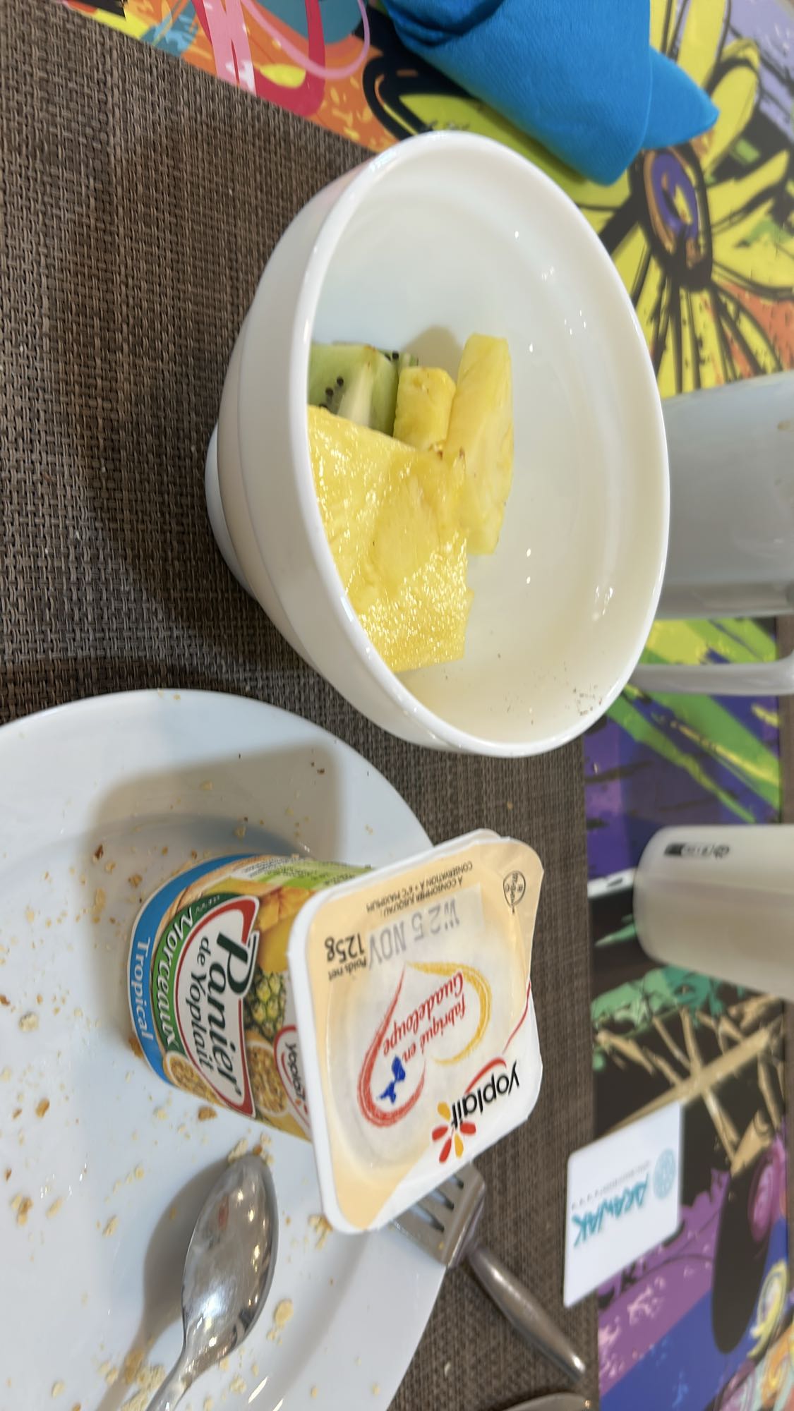 Petit-déjeuner tropical